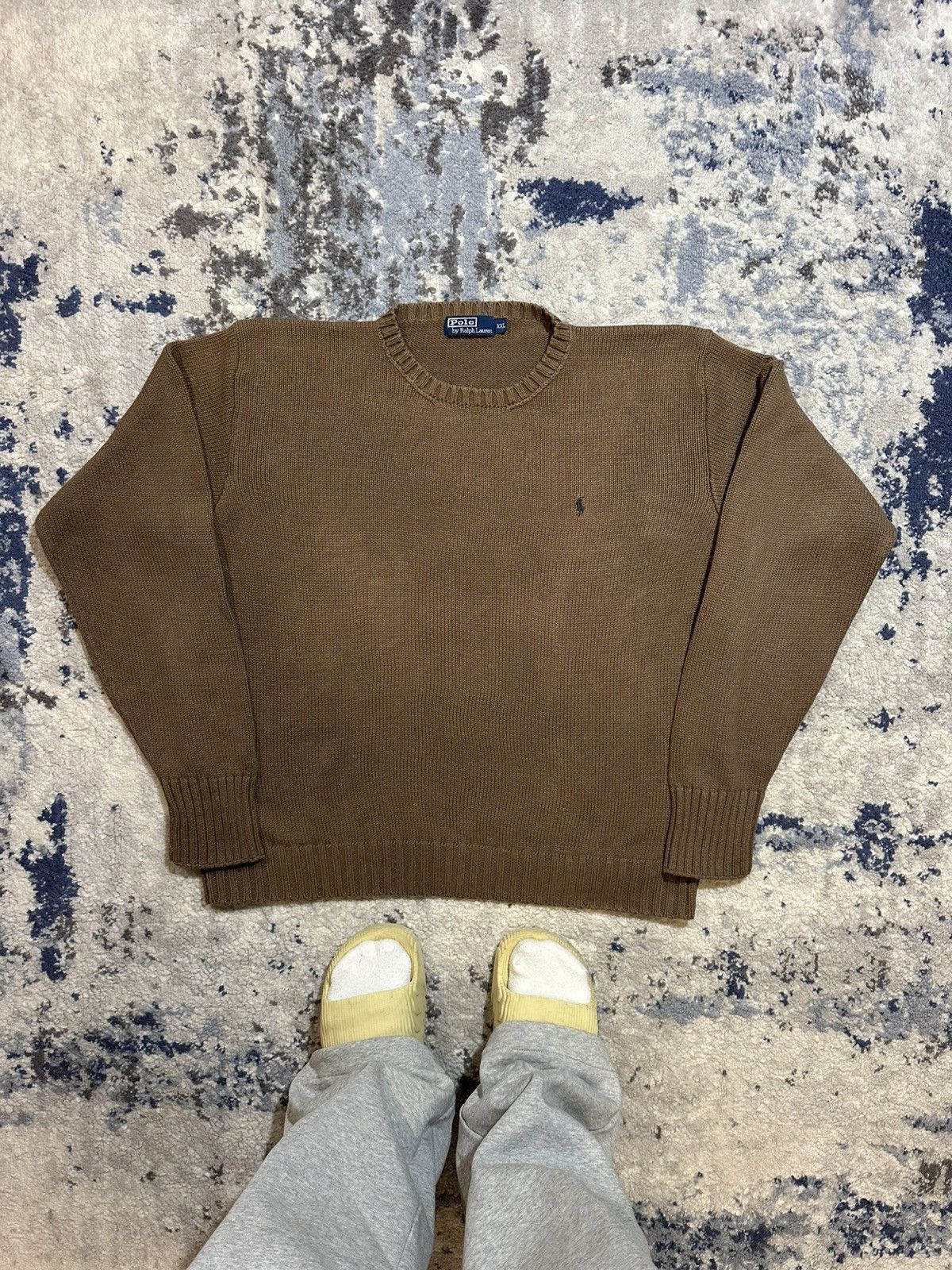 Polo Ralph Lauren × Ralph Lauren × Ralph Lauren Sport ralph lauren sweater knit vintage sweater old money Size US XL / EU 56 / 4 - 1 Thumbnail