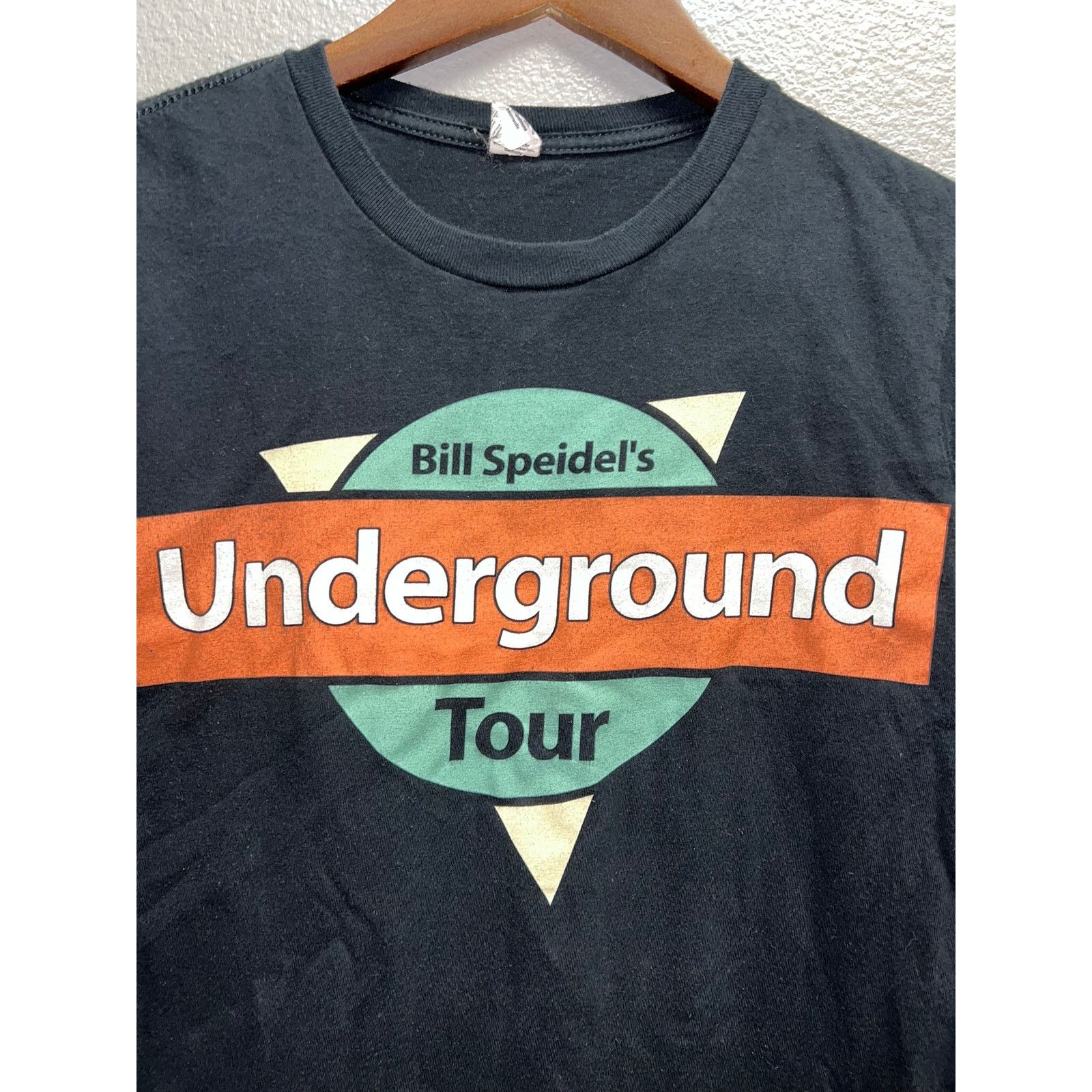 Anvil Bill Speidel Shirt Underground Tour Black Tee Anvil Small Size US S / EU 44-46 / 1 - 2 Thumbnail