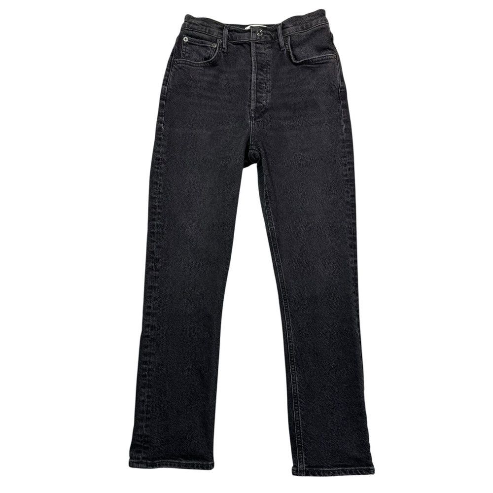 Agolde Agolde Riley High Rise Straight Crop Jeans In Panoramic Siz Size 28" / US 6 / IT 42 - 2 Thumbnail