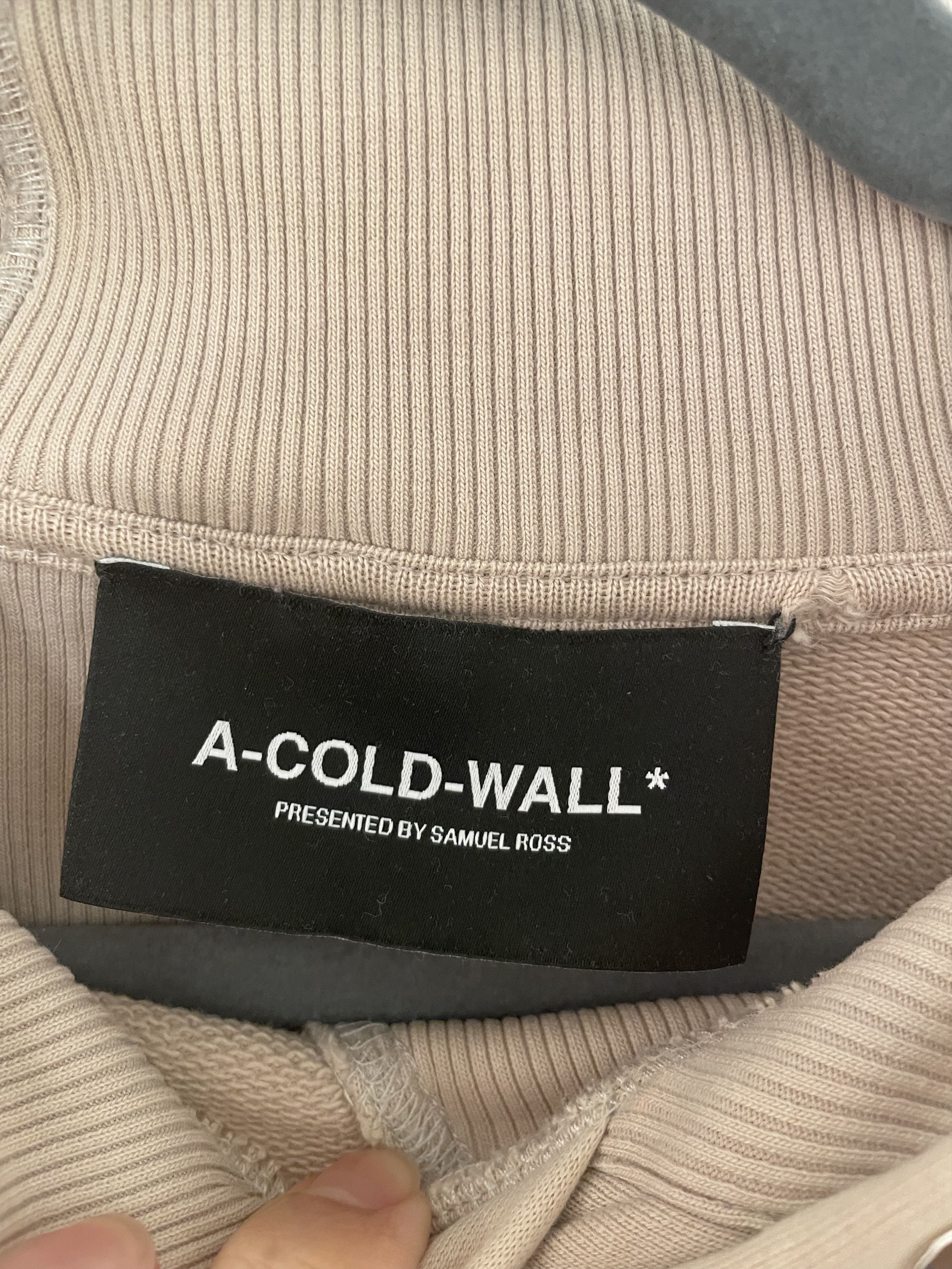 A-COLD-WALL* A-Cold-Wall Panelled Hoodie Beige Size US S / EU 44-46 / 1 - 6 Thumbnail
