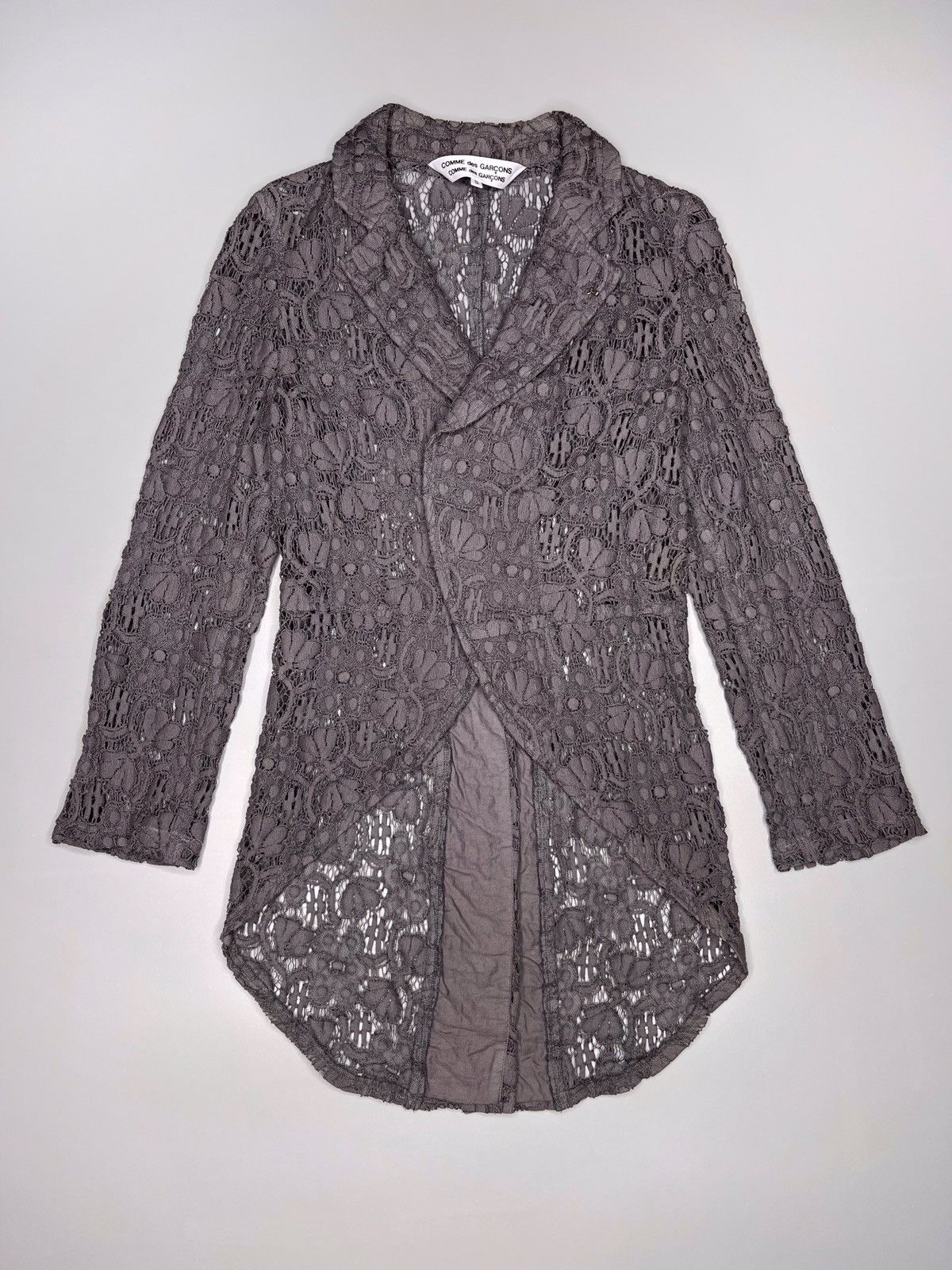 Comme des Garcons RARE Comme Des Garcons Lace Coat Archive Size S / US 4 / IT 40 - 1 Thumbnail