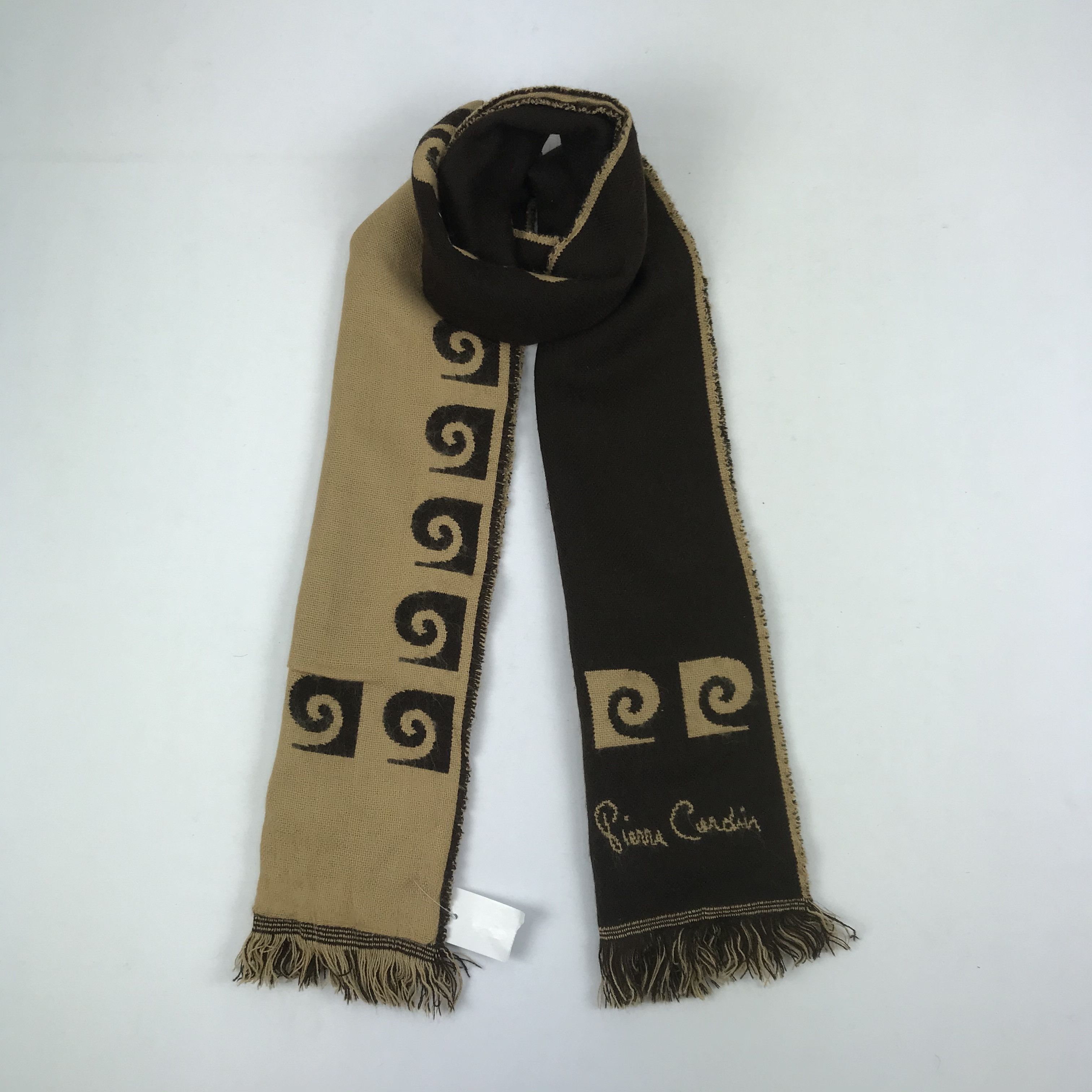 Pierre Cardin Vintage Pierre Cardin Scarf Wool Muffler Cashmere Scarves Size ONE SIZE - 1 Thumbnail