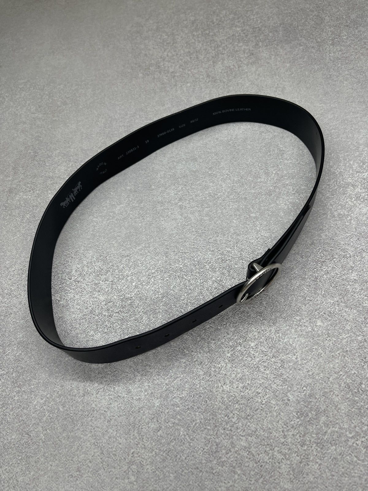 Levi's Women Levis Leather Belt Black Made in Italy Size ONE SIZE - 5 Thumbnail