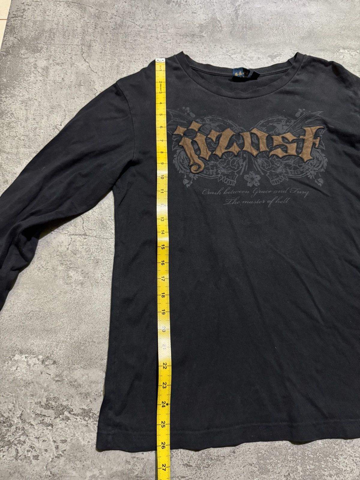 Hysteric Glamour Y2k Jizo-Bosatsu skull Ifsixwasnine style longsleeve Size US M / EU 48-50 / 2 - 10 Thumbnail