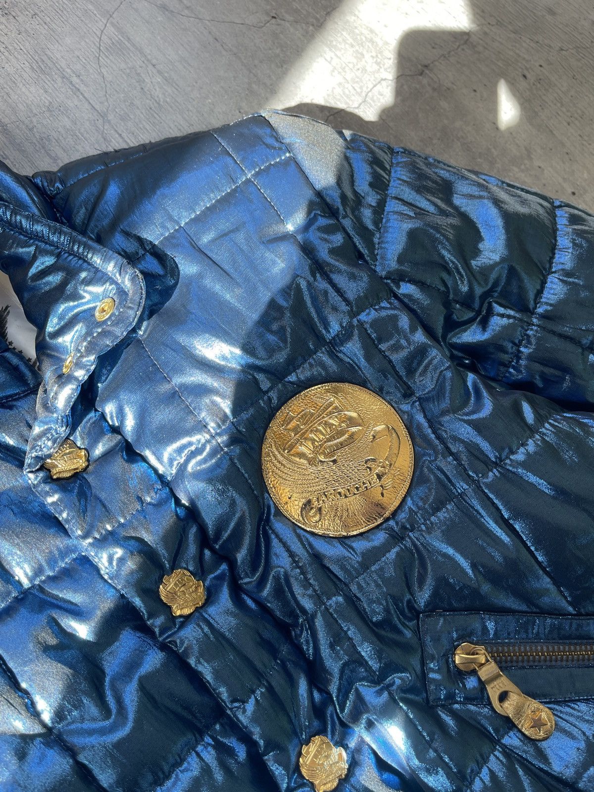 Other Vintage 80's Lily Farouche Overprint Eagle Ski Power Jacket Size M / US 6-8 / IT 42-44 - 4 Thumbnail