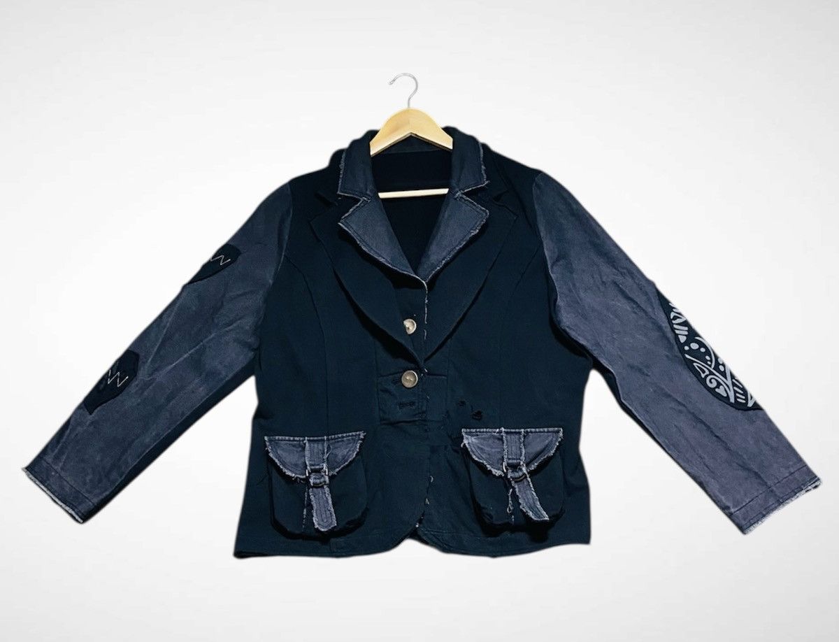 Undercover Undercover Inspired - Jeune Dazur Distressed Design Jacket Size US M / EU 48-50 / 2 - 3 Thumbnail