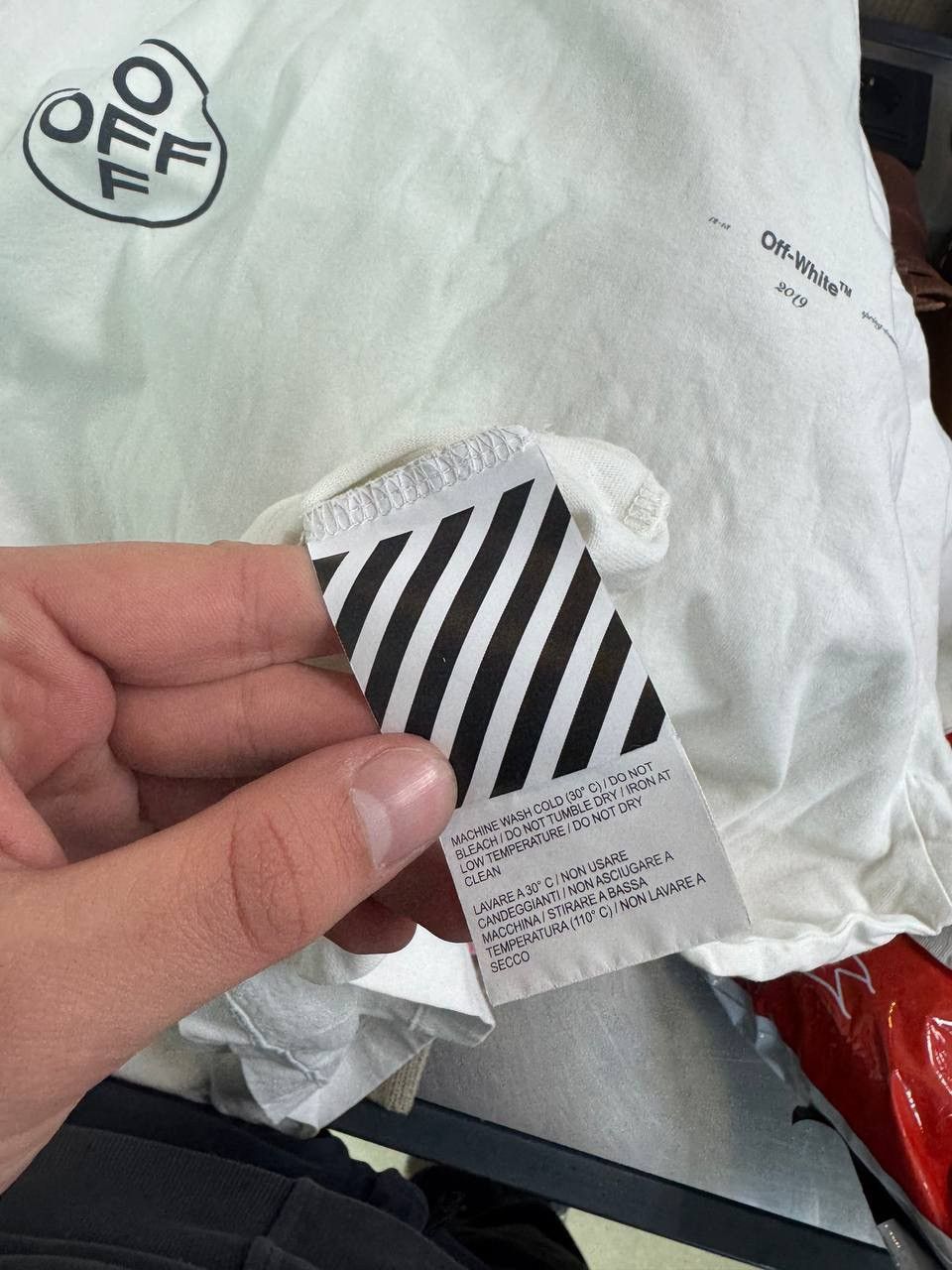 Off-White Off white t shirt Size US S / EU 44-46 / 1 - 6 Thumbnail