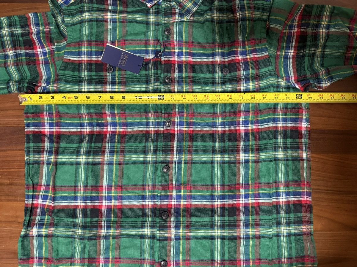 Polo Ralph Lauren Polo Ralph Lauren Classic Fit Suede-Patch Plaid Workshirt Size US XL / EU 56 / 4 - 9 Thumbnail