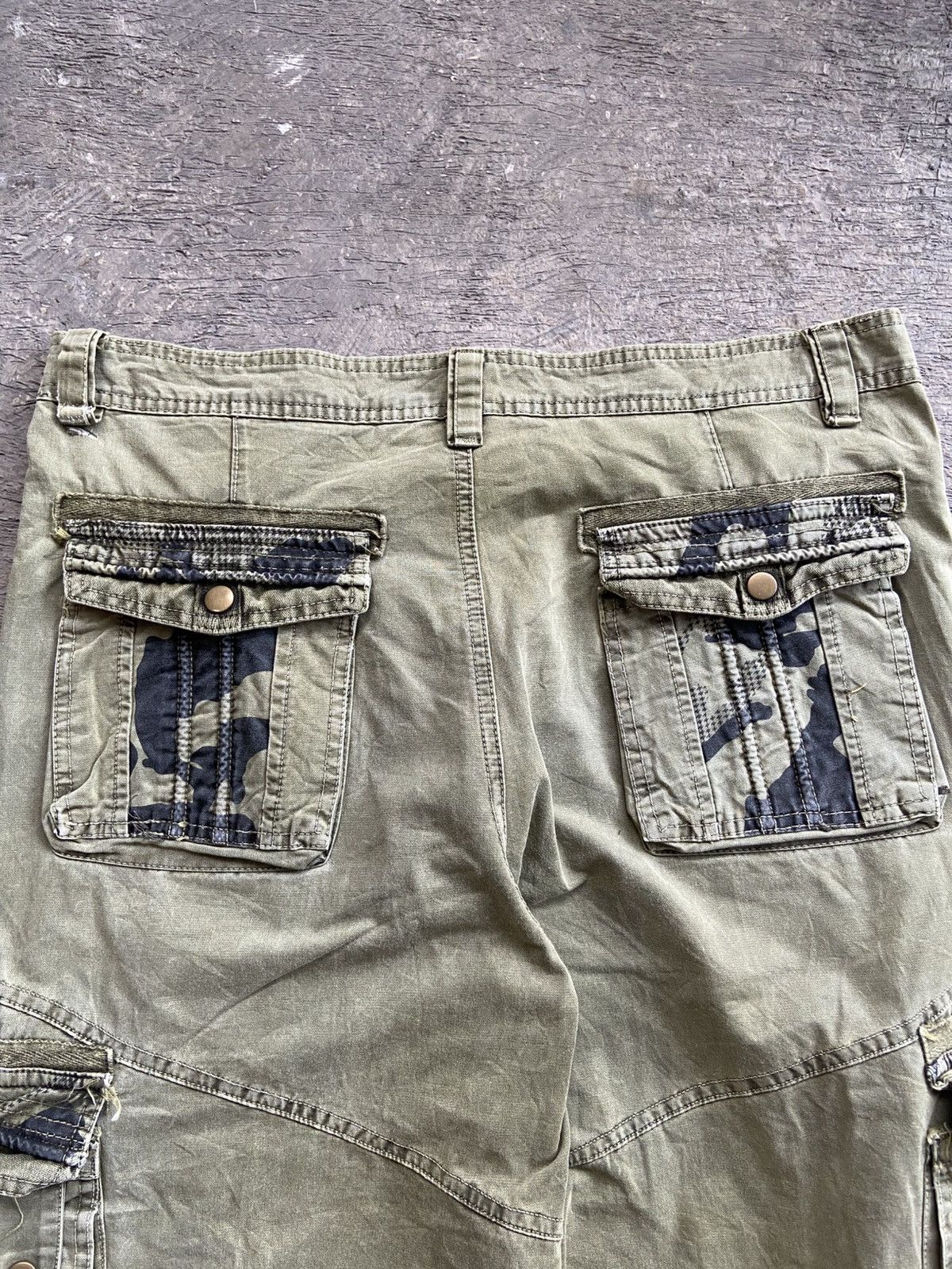 14th Addiction 2000s TBJ - Cyber Apocalypse Style Cargo Bondage Pants Size US 36 / EU 52 - 17 Thumbnail