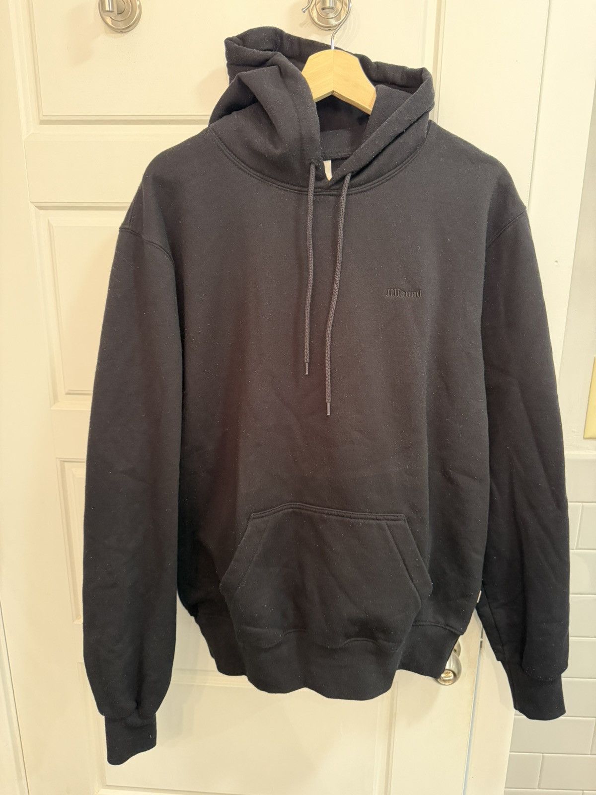 JJJJound RARE J/95 JJJJound Black Hoodie Black Logo Size L Virgil Size US L / EU 52-54 / 3 - 2 Thumbnail