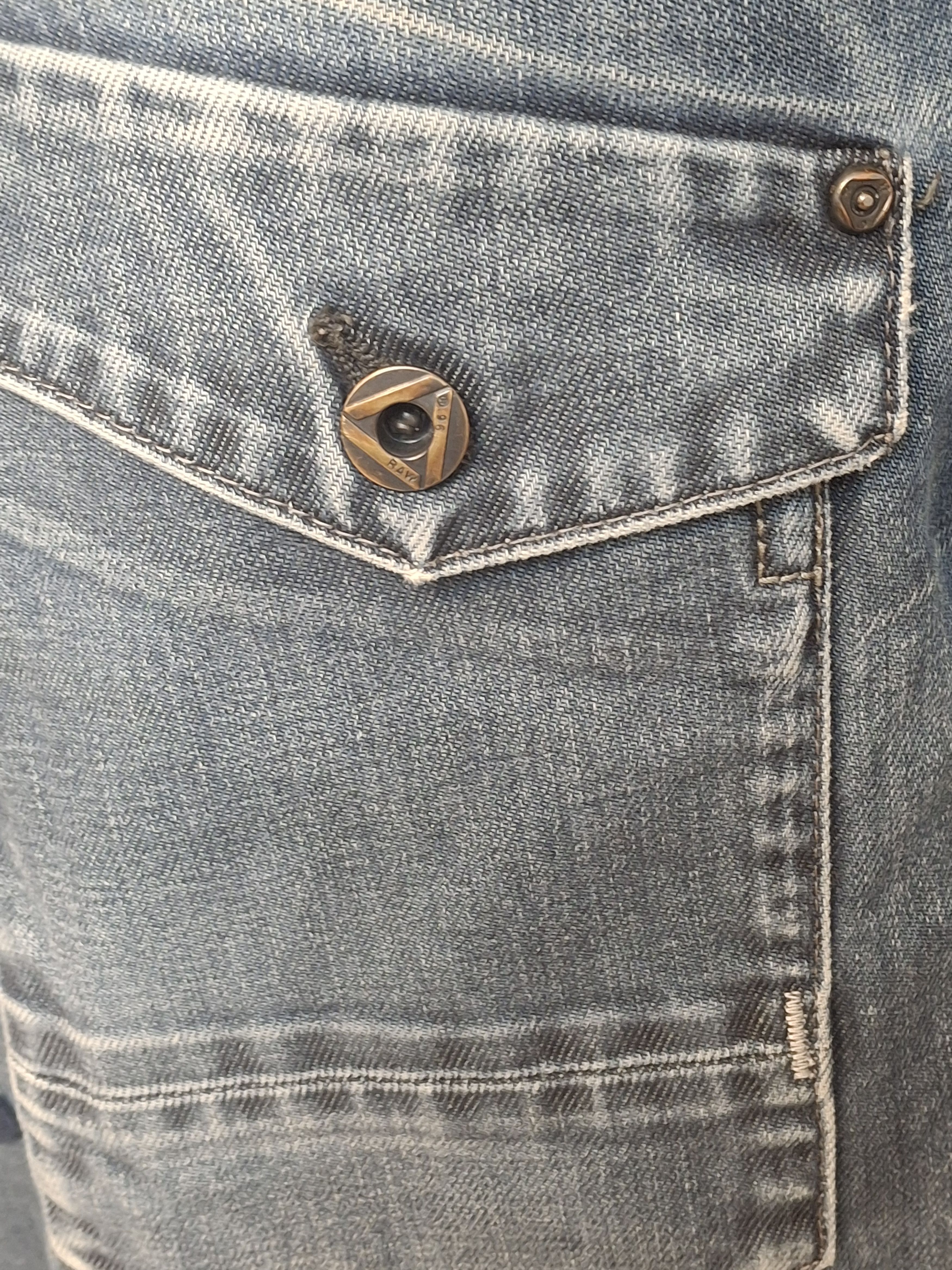 G-Star G-Star RAW Archive Y2K Reworked Denim Maxi Skirt 33" Size 33" - 8 Thumbnail