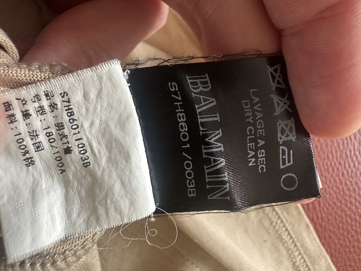 Balmain Balmain T-shirt / Christophe Decarnin Size US XL / EU 56 / 4 - 6 Thumbnail