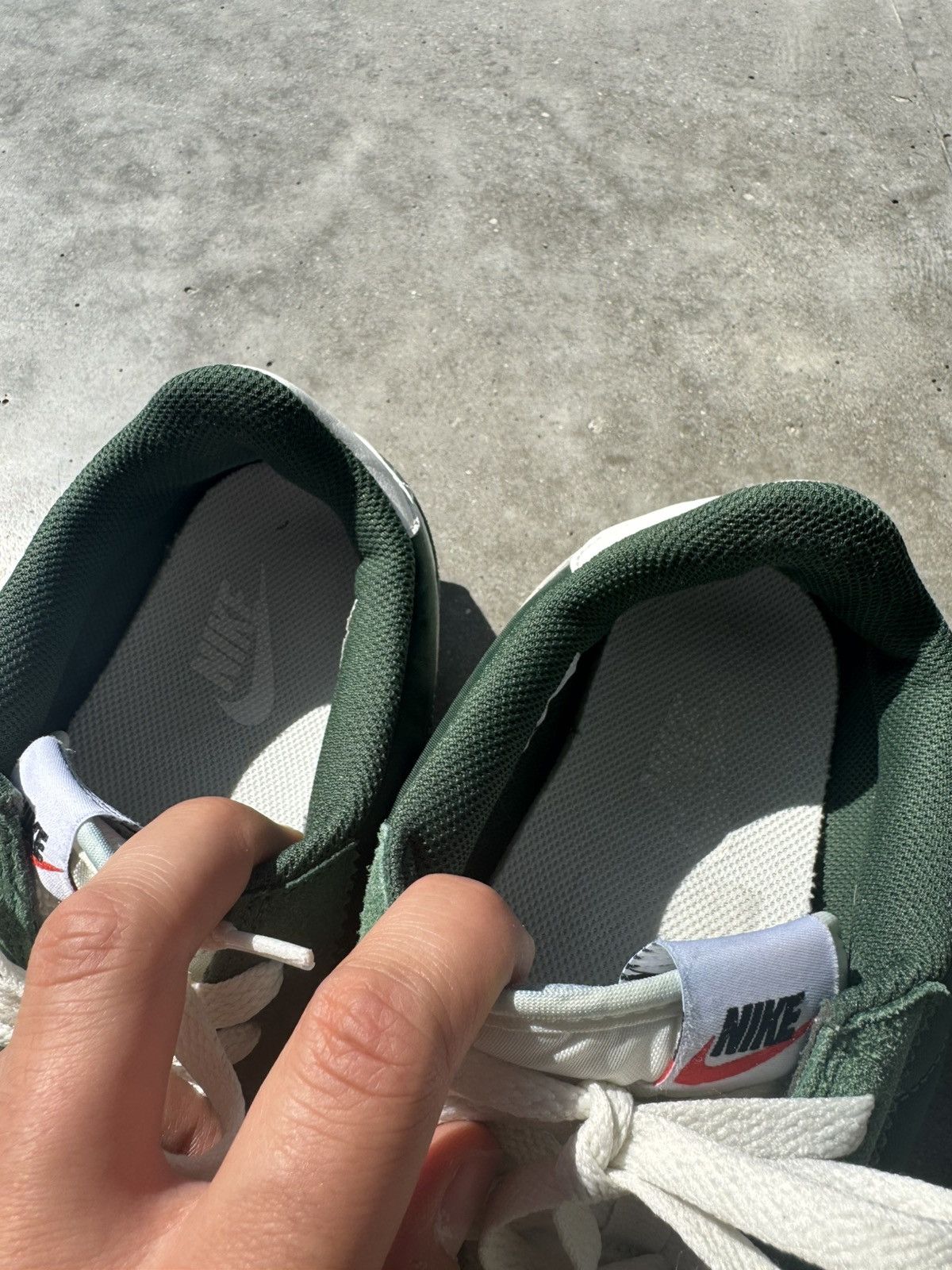 Nike Nike Cortez hype bottle green sneakers Size US 10 / EU 43 - 7 Thumbnail