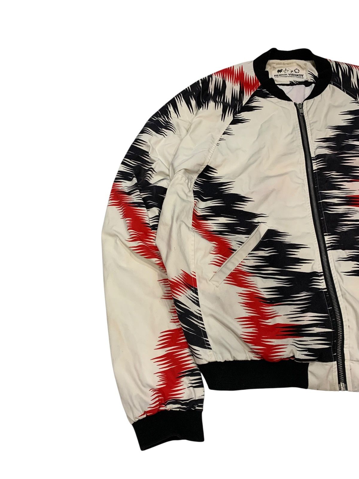 Henrik Vibskov 🔥HENDRIK VIBSKOV ABSTRACTS BOMBERS JACKET Size US L / EU 52-54 / 3 - 2 Thumbnail