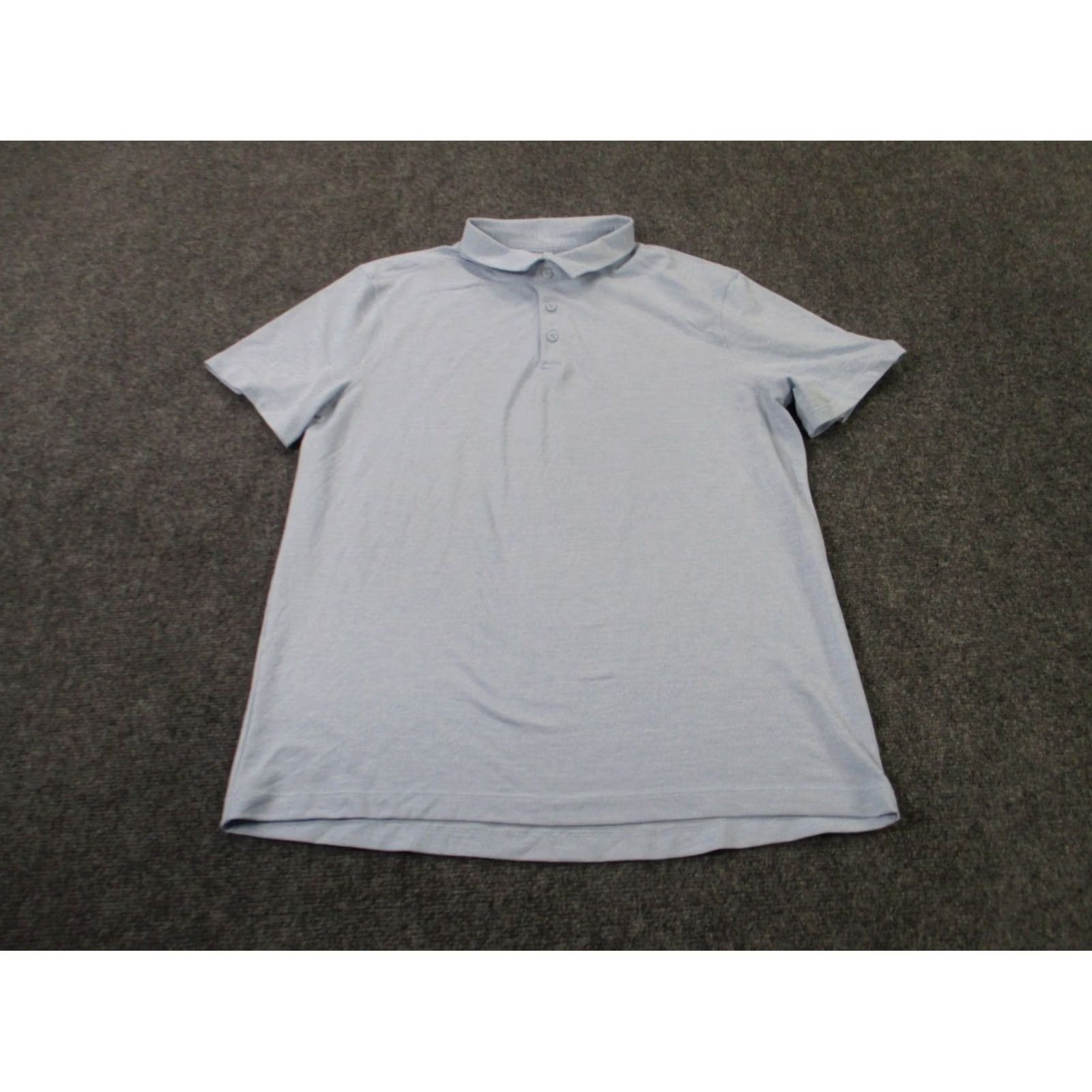 Lululemon Lululemon Polo Shirt Mens L Blue Stretch Performance Golf Casual Size US L / EU 52-54 / 3 - 2 Thumbnail
