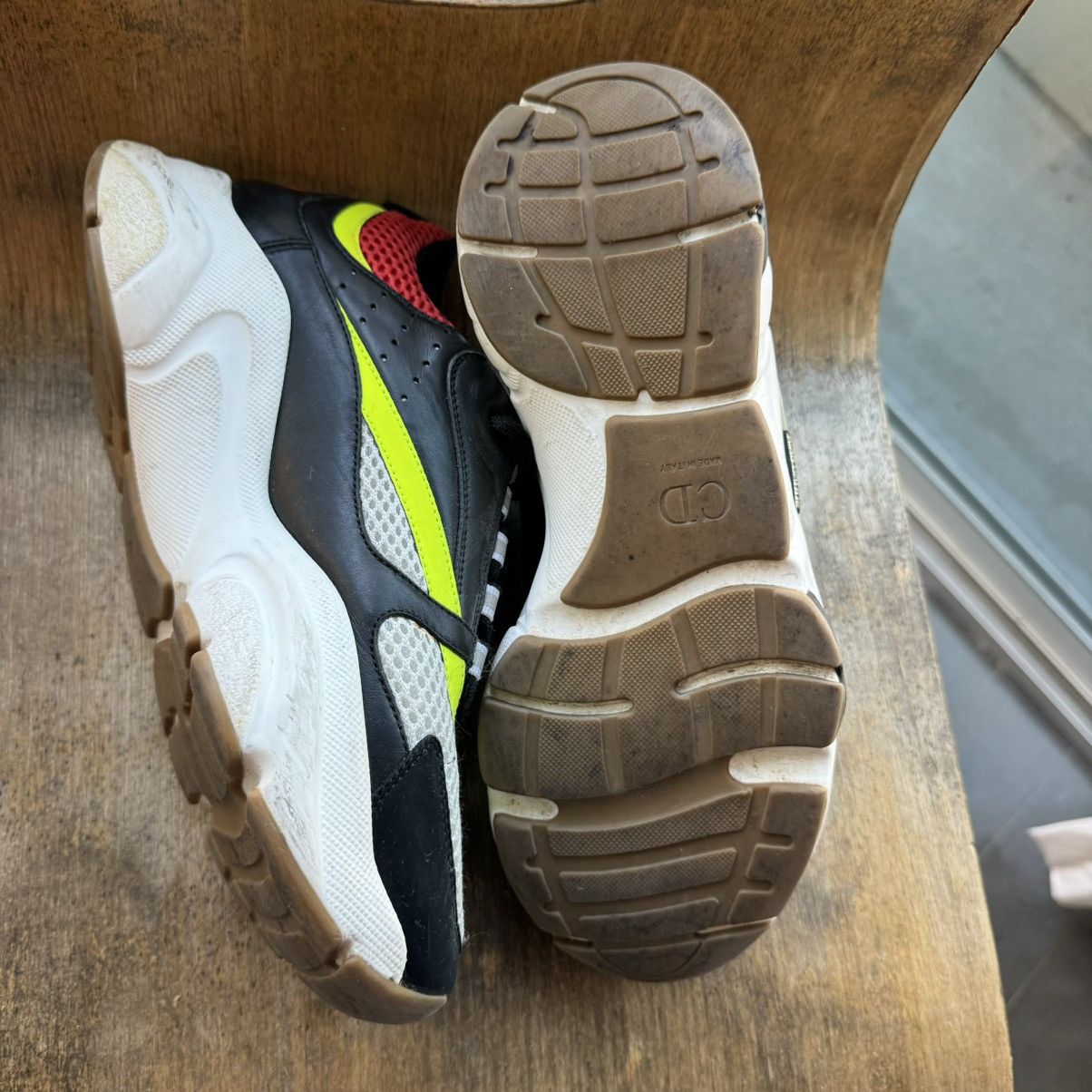 Dior Dior Homme B22 Colorblock Chunky Sneakers Size US 8 / EU 41 - 3 Thumbnail
