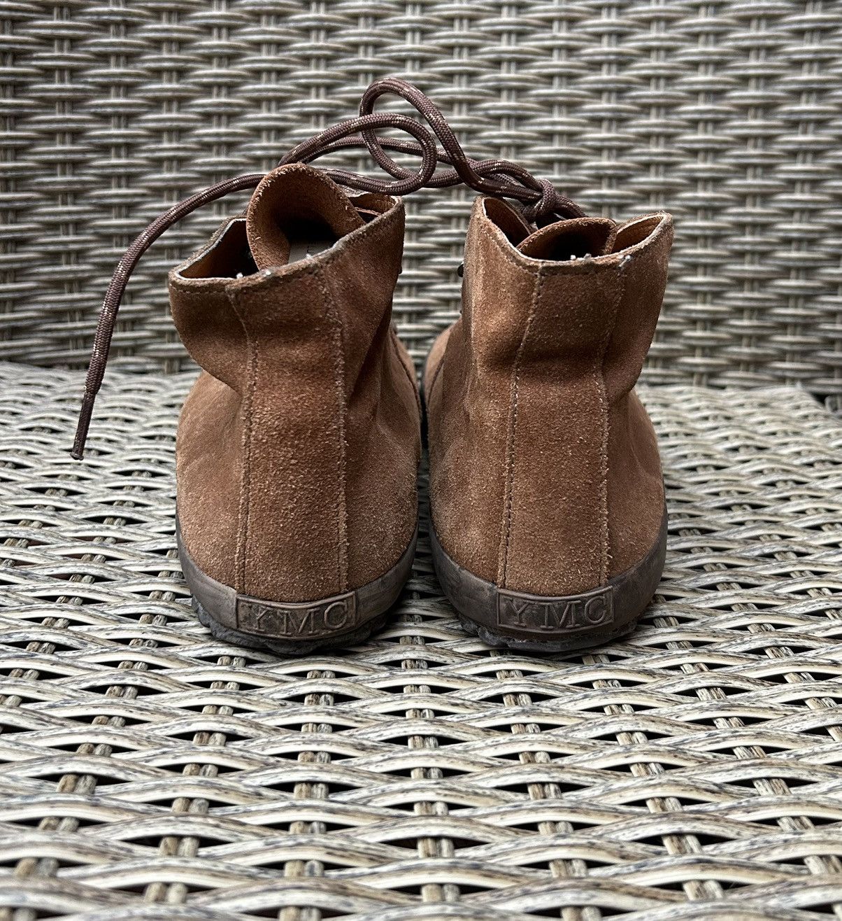YMC YMC You Must Create Brown Suede Mountain Sneakers Mid Sz 43 Size US 10 / EU 43 - 3 Thumbnail