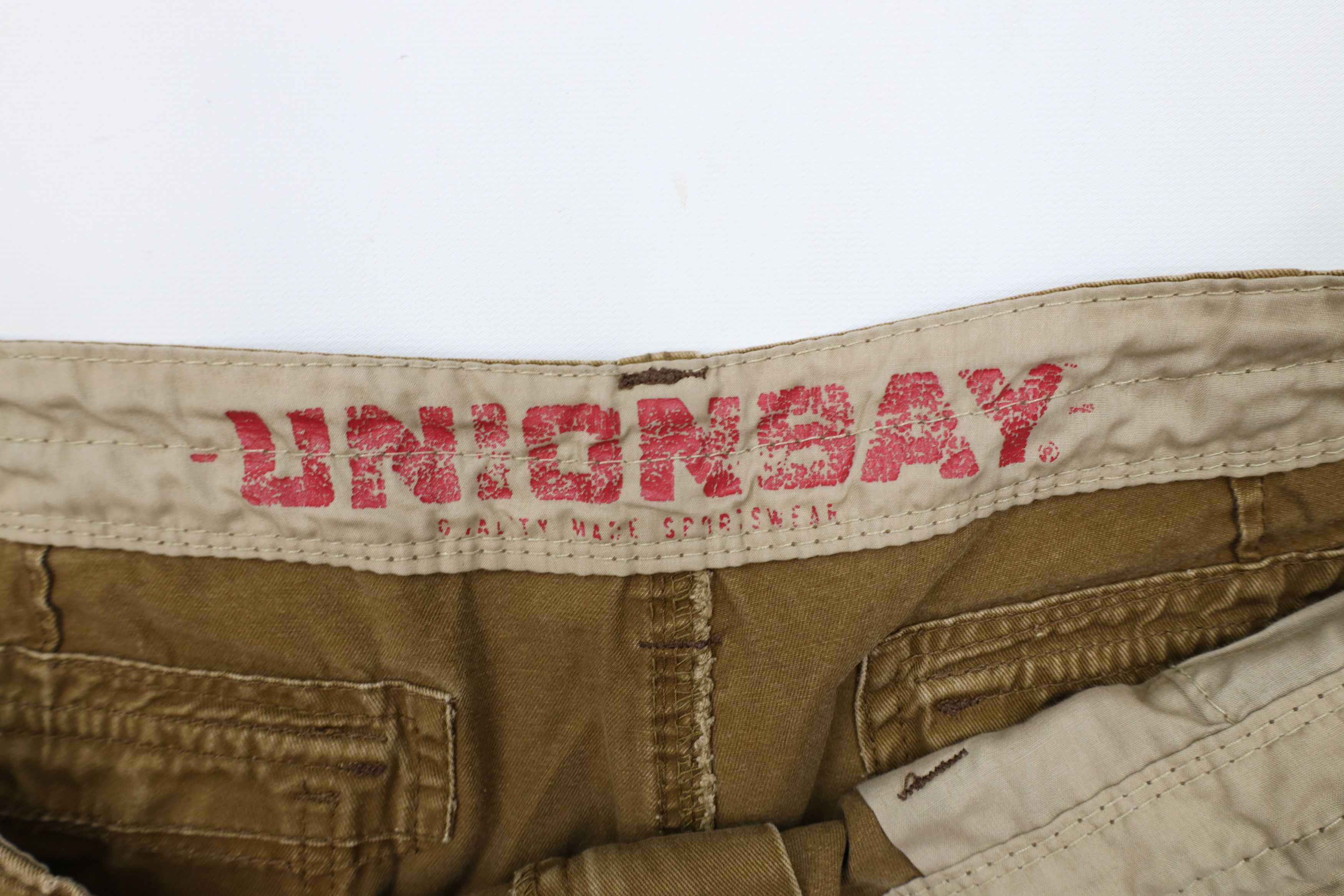 Vintage Vintage Y2K Streetwear Wide Leg Cargo Pants Brown Cotton Size US 38 / EU 54 - 8 Thumbnail