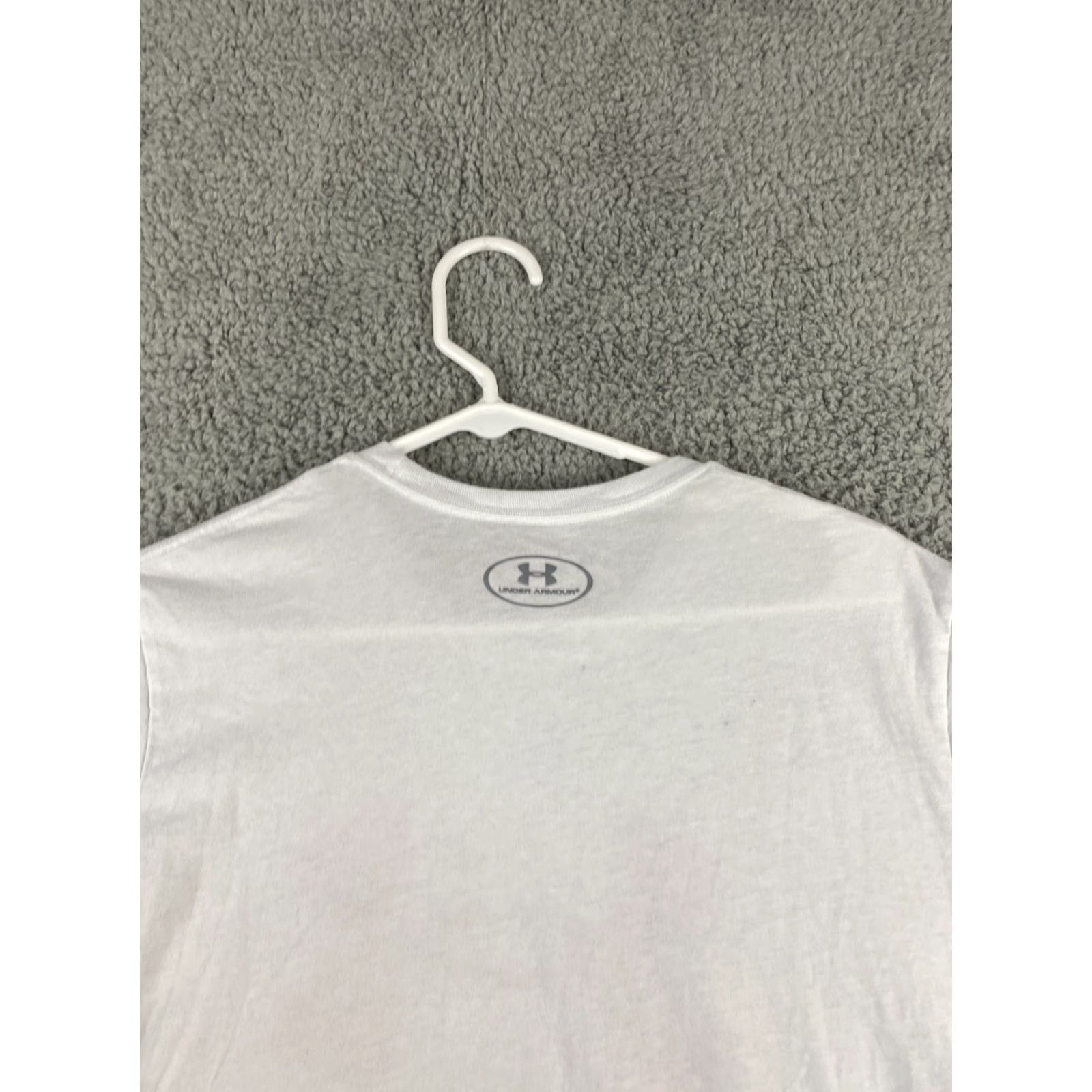Under Armour Under Armour Men UA Graphic Tee Short Sleeve T-Shirt M White 36-20 / - Regular Cotton Crew Neck / 36-20 Size US M / EU 48-50 / 2 - 7 Thumbnail