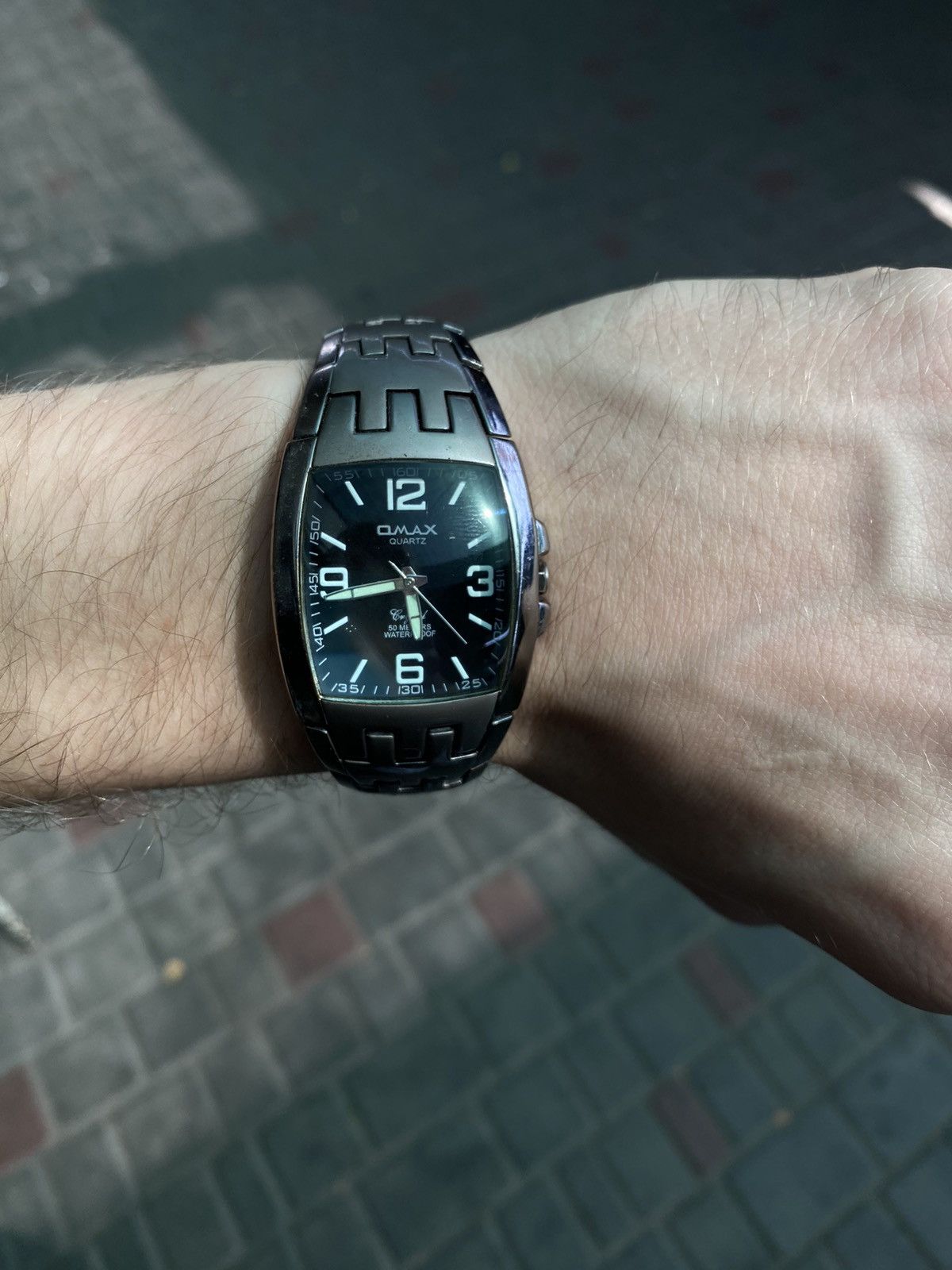 Japanese Brand Retro Men's OMAX Quartz Watch in Great Condition Size ONE SIZE - 2 Thumbnail