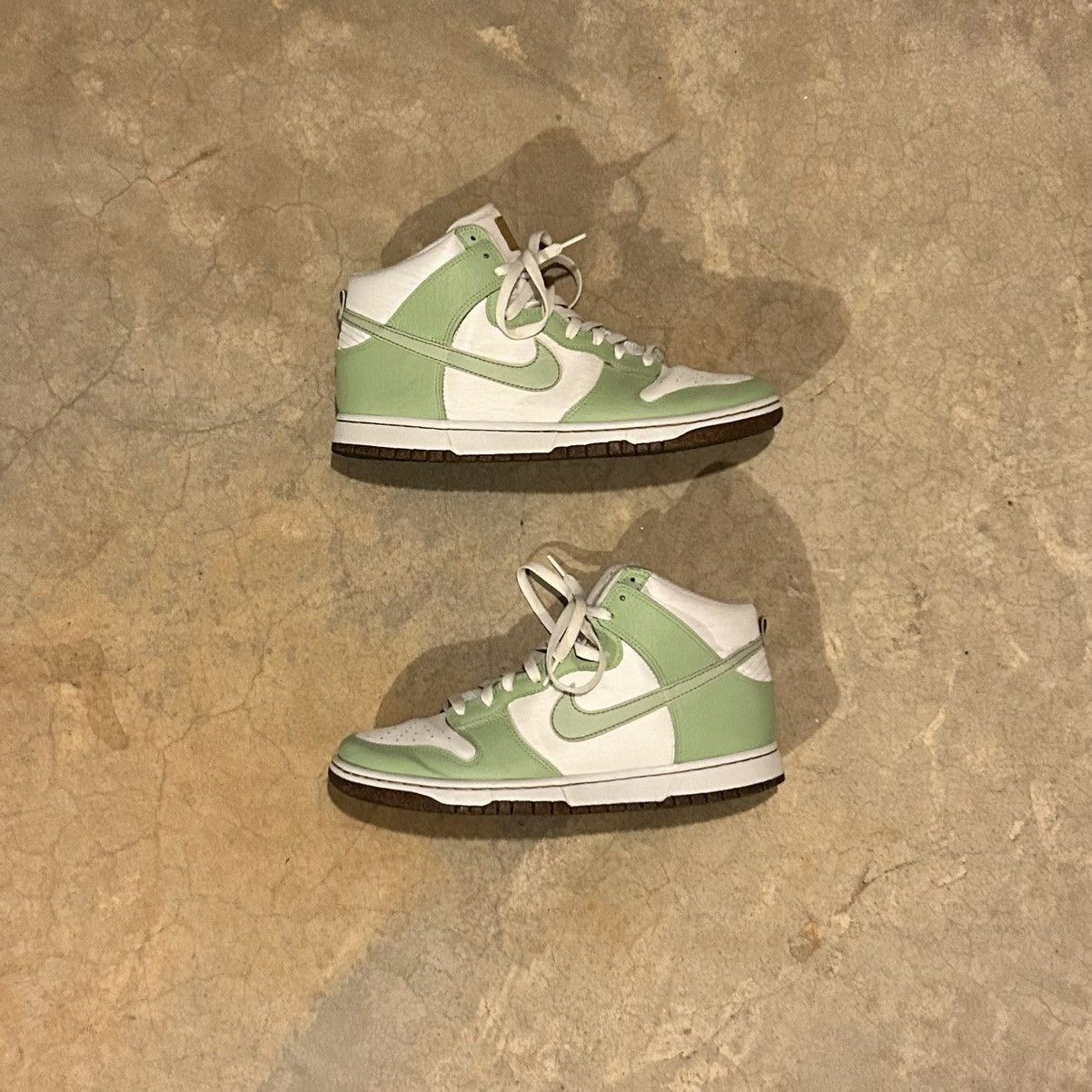 Nike Nike Dunk High SE Inspected by Swoosh Honeydew US 11 Size US 11 / EU 44 - 1 Thumbnail