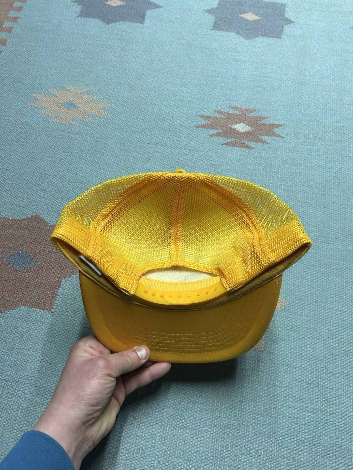 Vintage Vtg trucker hat St Maarten Caribbean island beach palm trees Size ONE SIZE - 4 Thumbnail