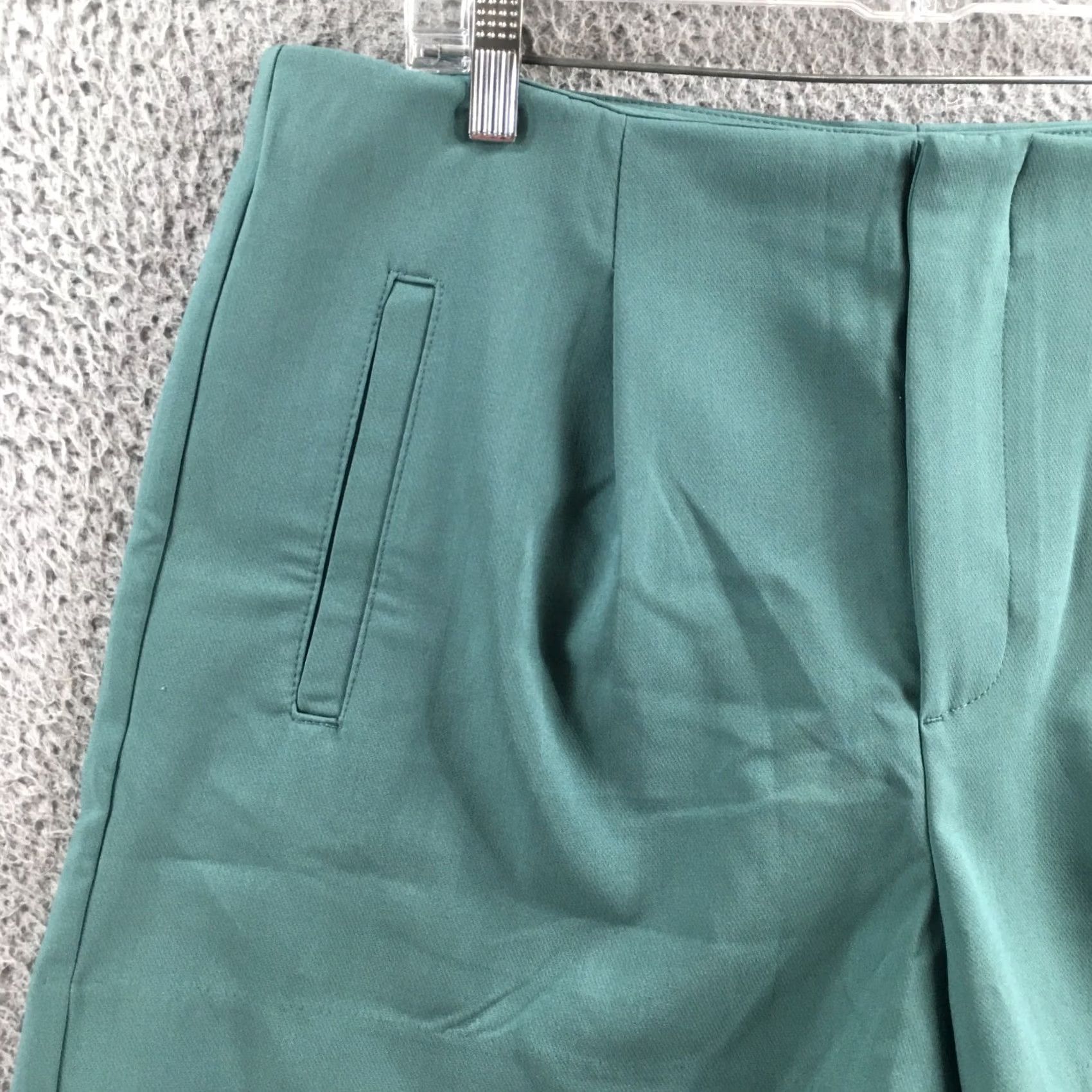 Vintage A New Day Tailored Shorts Womens 14 Turquoise Hi-Rise Casual NEW Shorts Pants Size 36" / US 14 / IT 50 - 2 Thumbnail