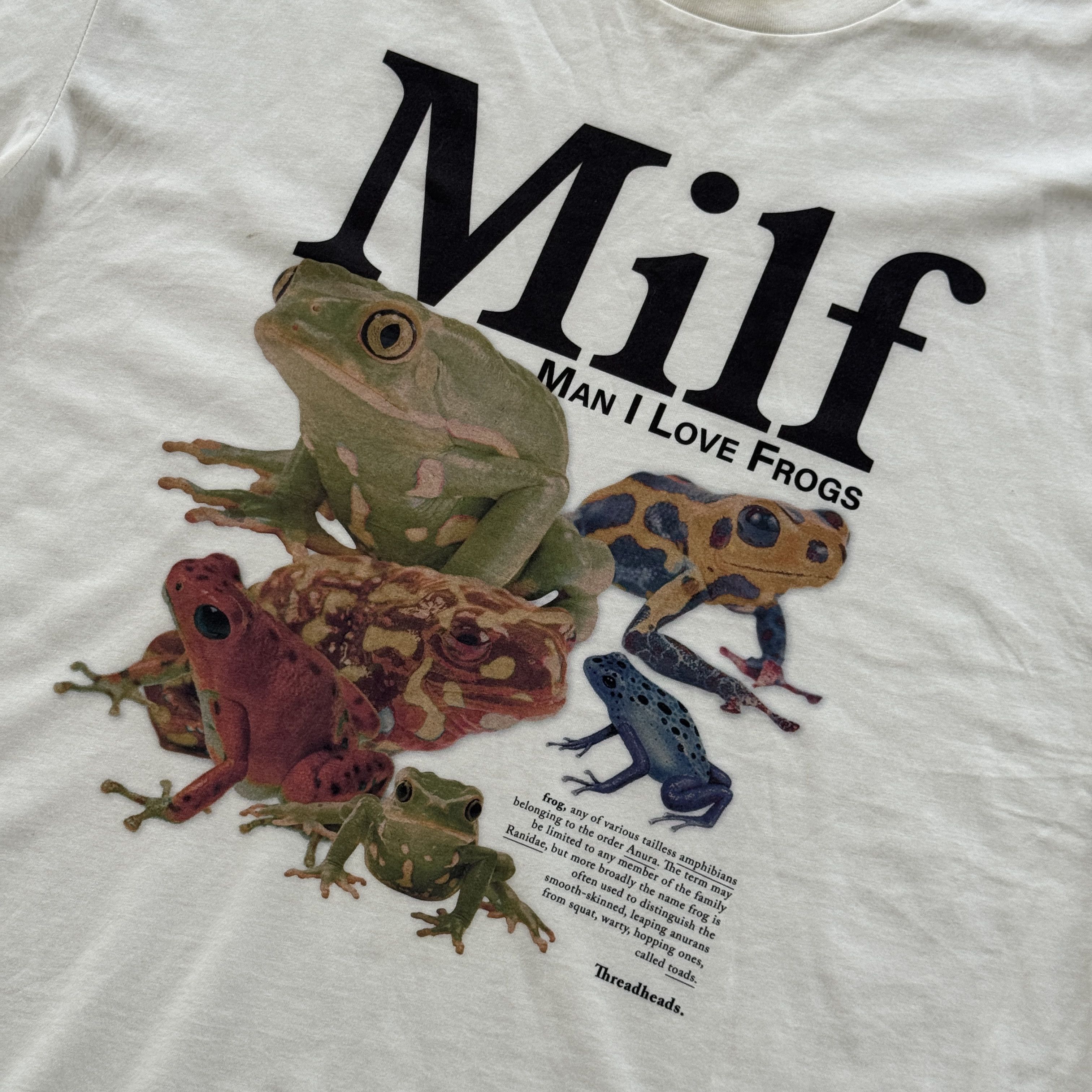 Vintage Vintage 90s MILF Crewneck Tee Shirt Size US XXL / EU 58 / 5 - 4 Thumbnail