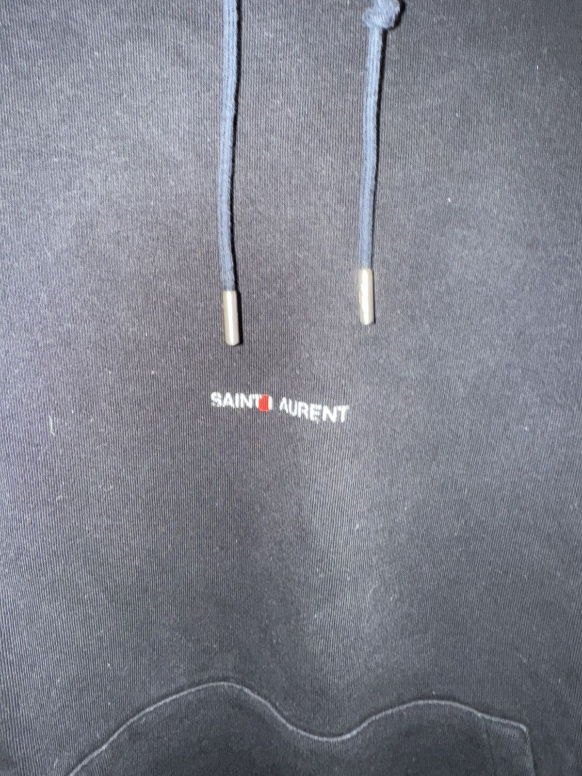 Saint Laurent Paris Square Logo Hoodie Size US L / EU 52-54 / 3 - 2 Thumbnail