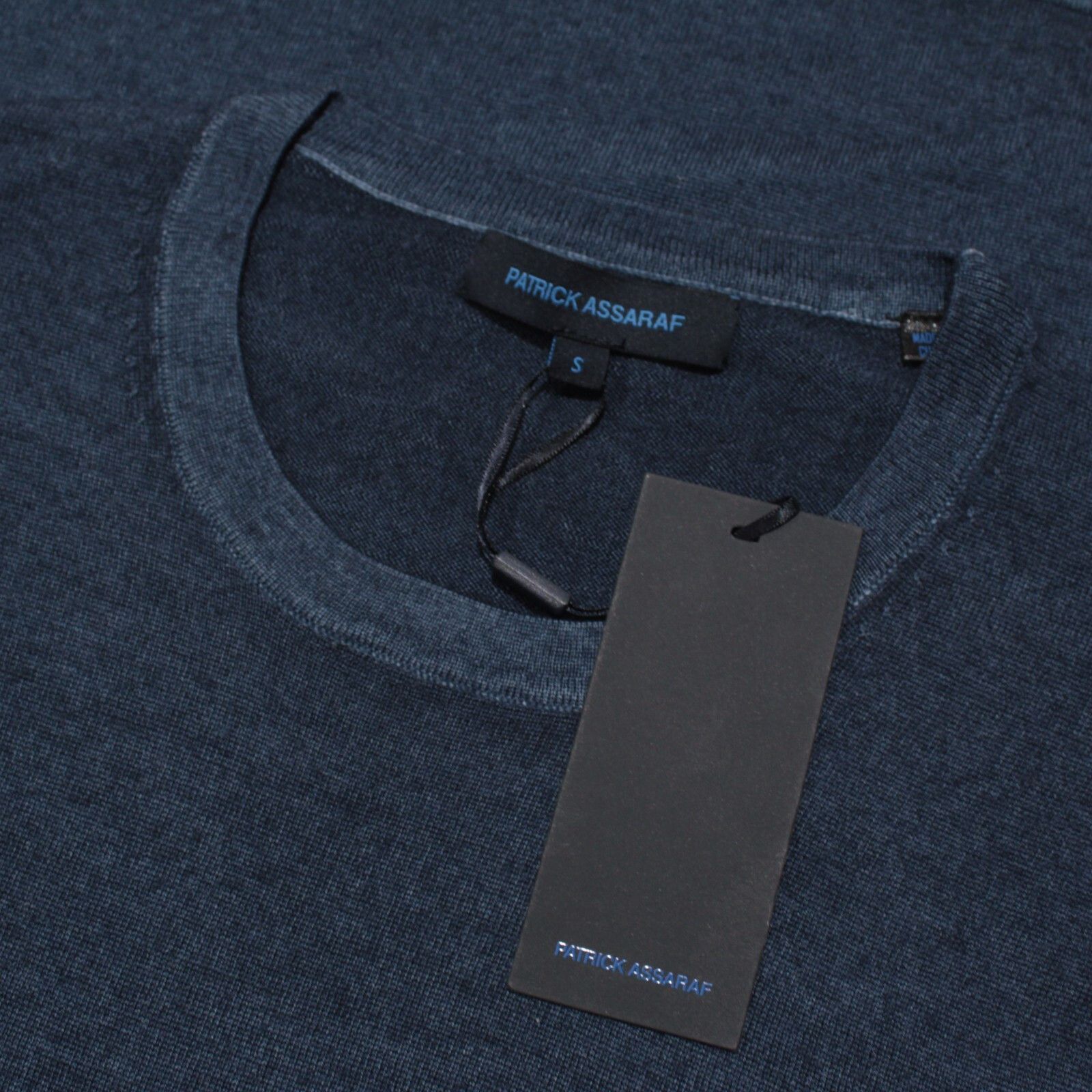 PATRICK ASSARAF Patrick Assaraf Sweater Size US S in Blue Size US S / EU 44-46 / 1 - 1 Thumbnail