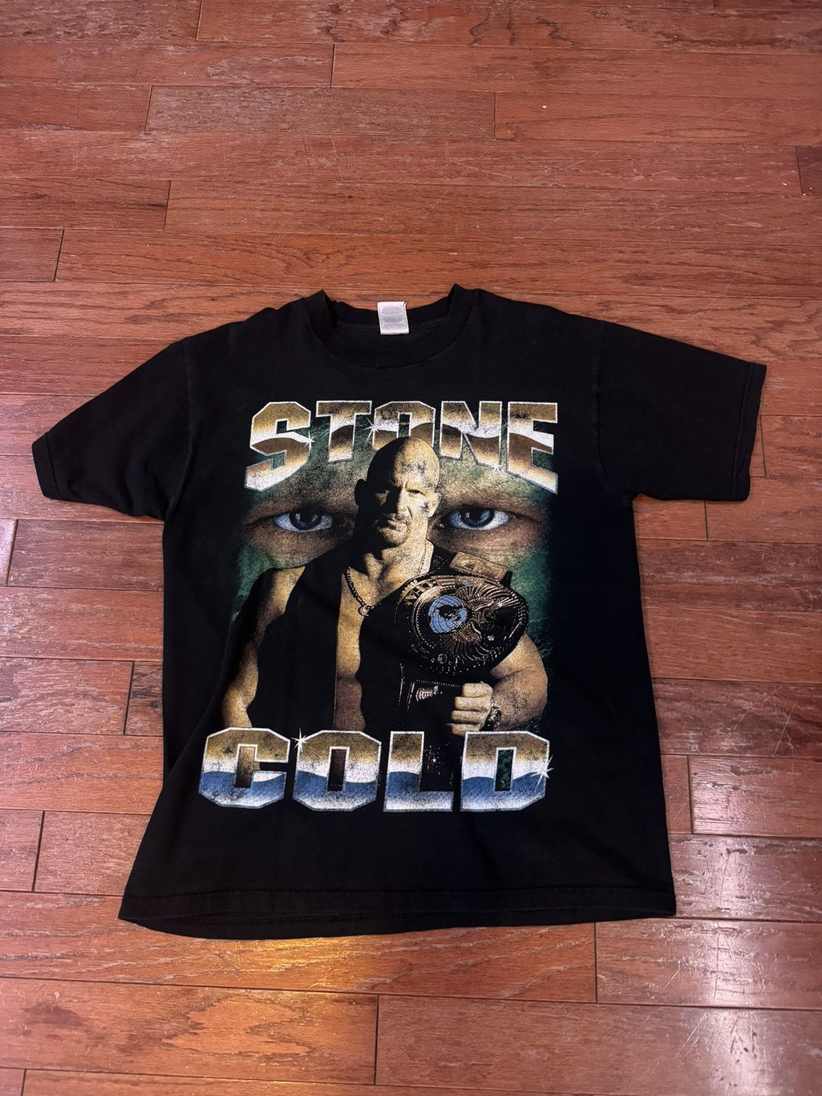 Other 90s Crazy Stone Cold Steve Austin Rap Tee Size US L / EU 52-54 / 3 - 1 Thumbnail