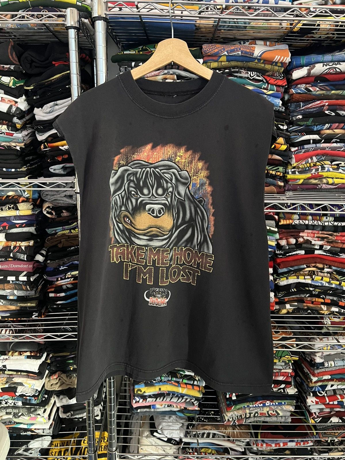 2000s Take Me Home I’m Lost Da Dawg Rottweiler Dog Tee Y2K