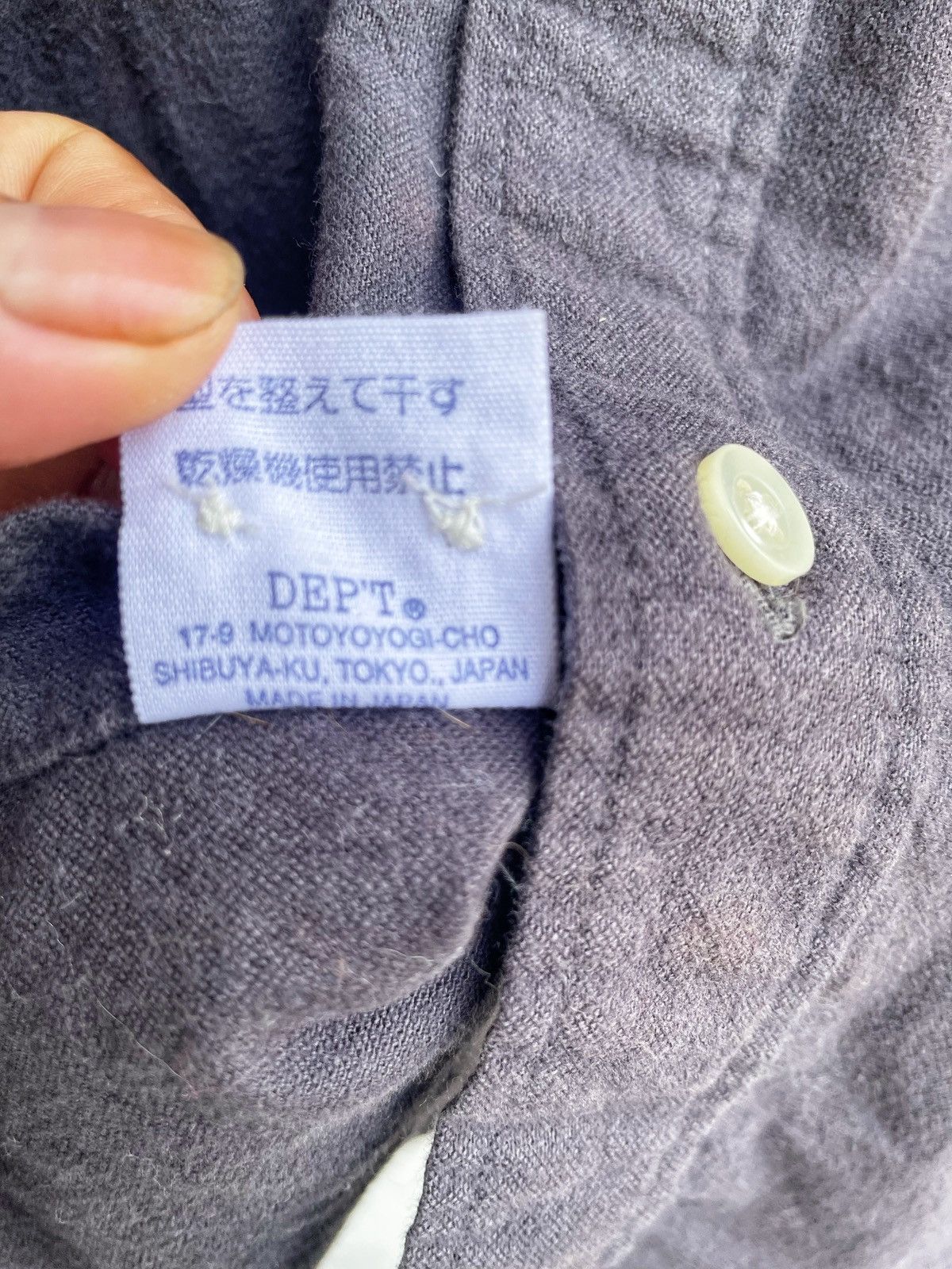 Gallery Dept. DEPT Japan Buttons Up Shirt Size US XS / EU 42 / 0 - 9 Thumbnail