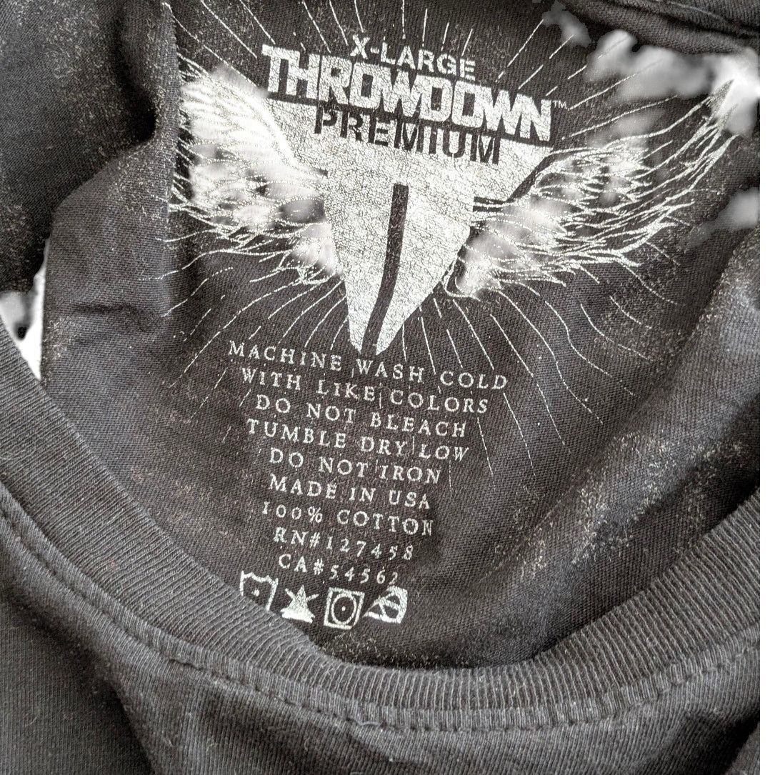 Affliction × Vintage Vintage Affliction THROWDOWN "Rampage" UFC Walkout Shirt XL Size US XL / EU 56 / 4 - 5 Thumbnail