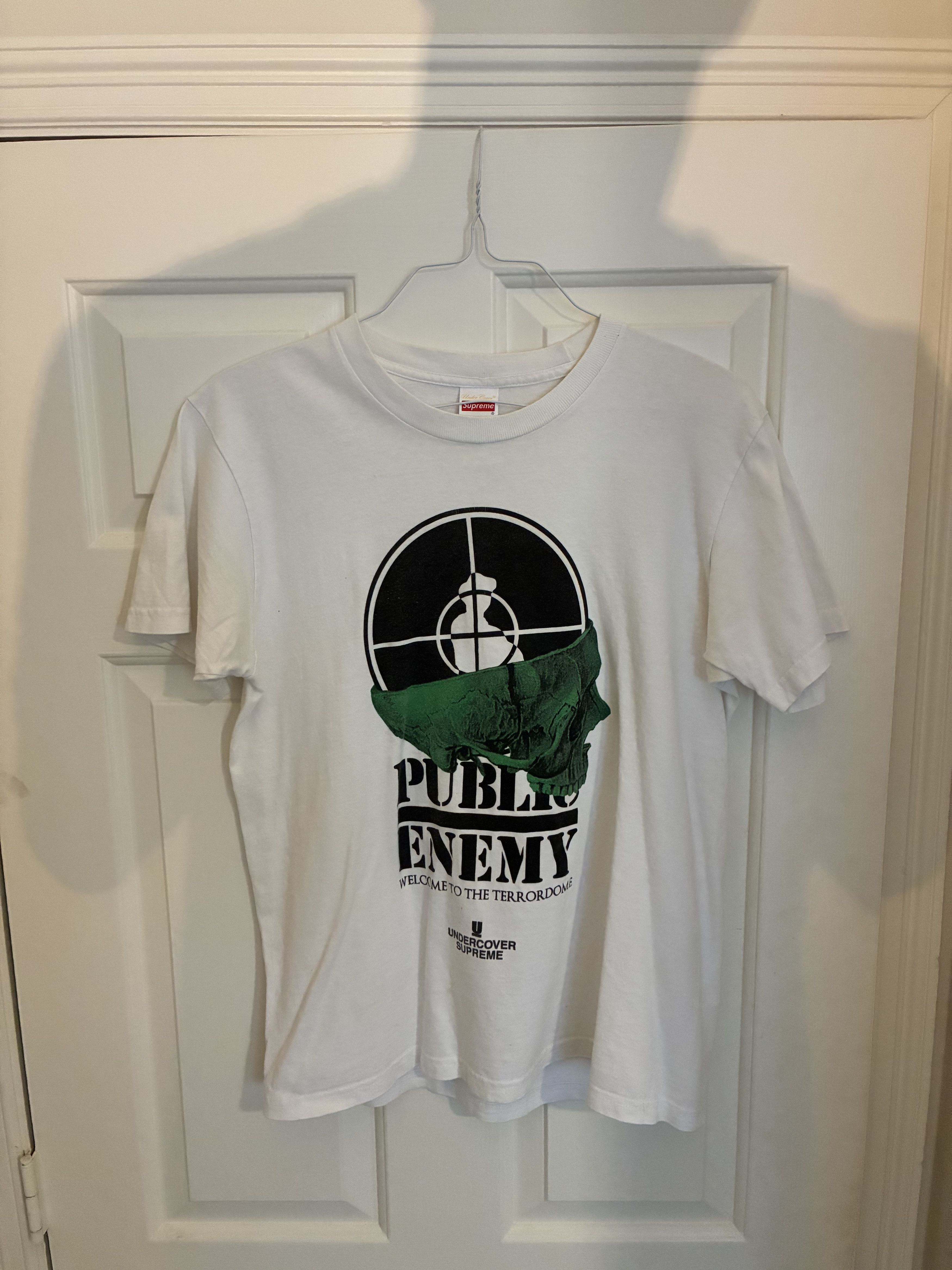 Public Enemy × Supreme × Undercover Supreme UNDERCOVER/Public Enemy Terrordome Tee Size US M / EU 48-50 / 2 - 1 Thumbnail