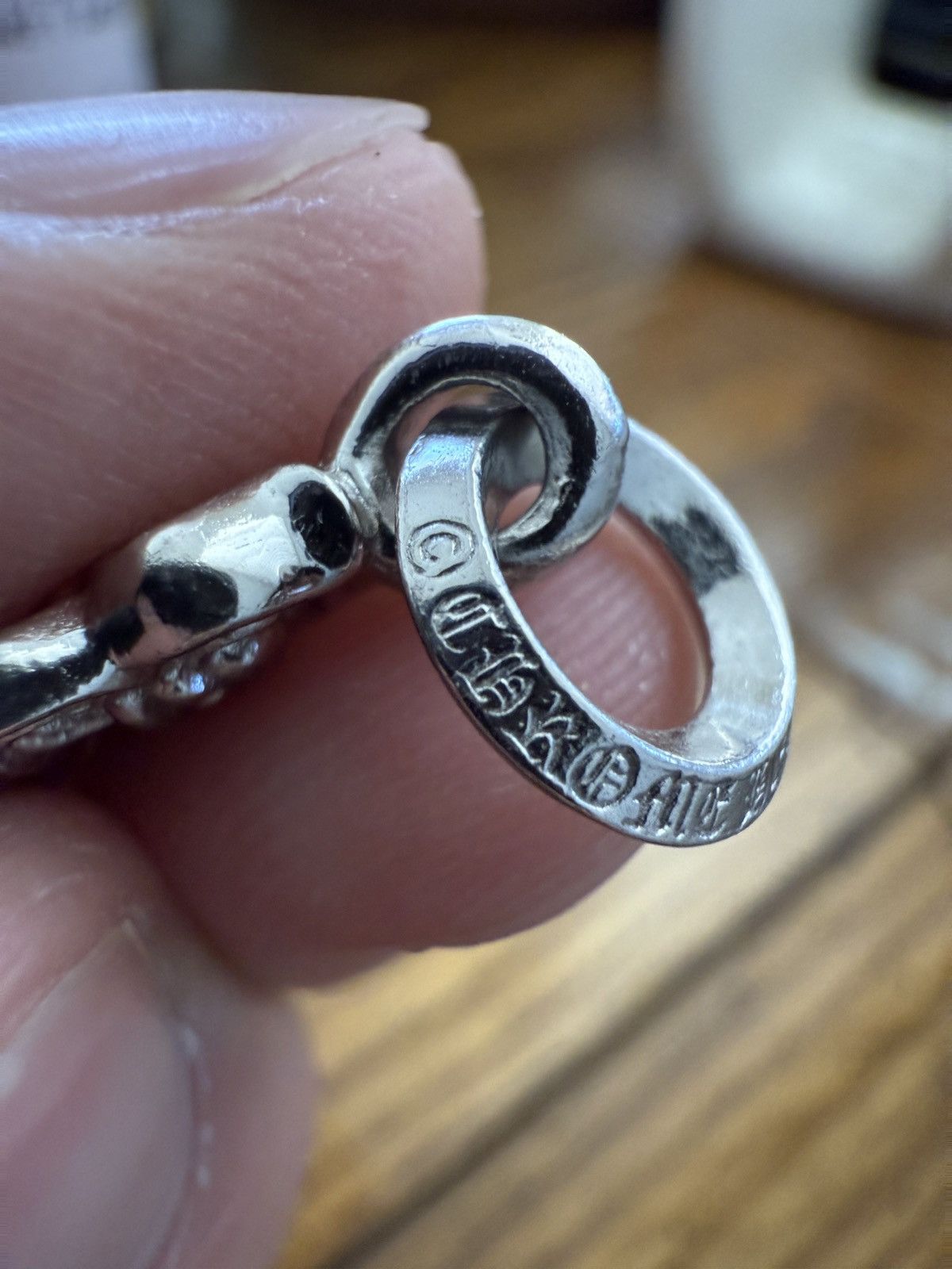 Chrome Hearts Chrome hearts 18k white gold dagger pandent Size ONE SIZE - 6 Thumbnail