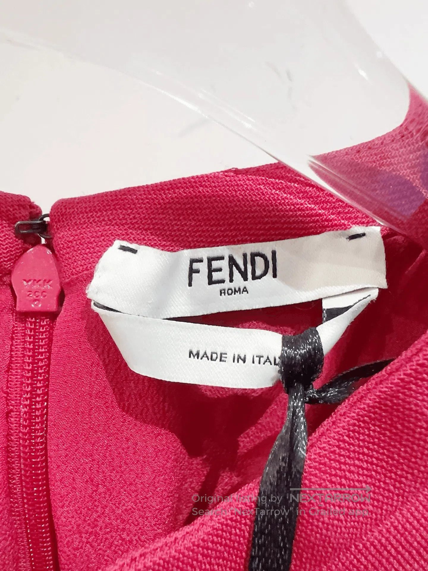 Fendi Fendi Women's Slim Fit Dress. Size XS / US 0-2 / IT 36-38 - 3 Thumbnail