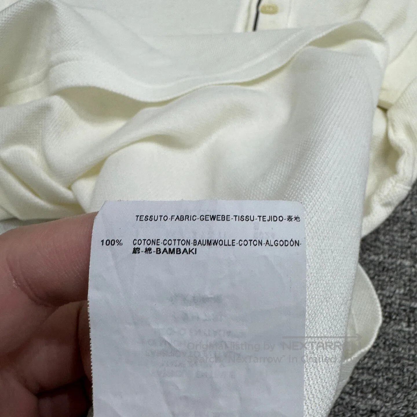 Other SLP Embroidered letter polo shirt| Size US S / EU 44-46 / 1 - 4 Thumbnail
