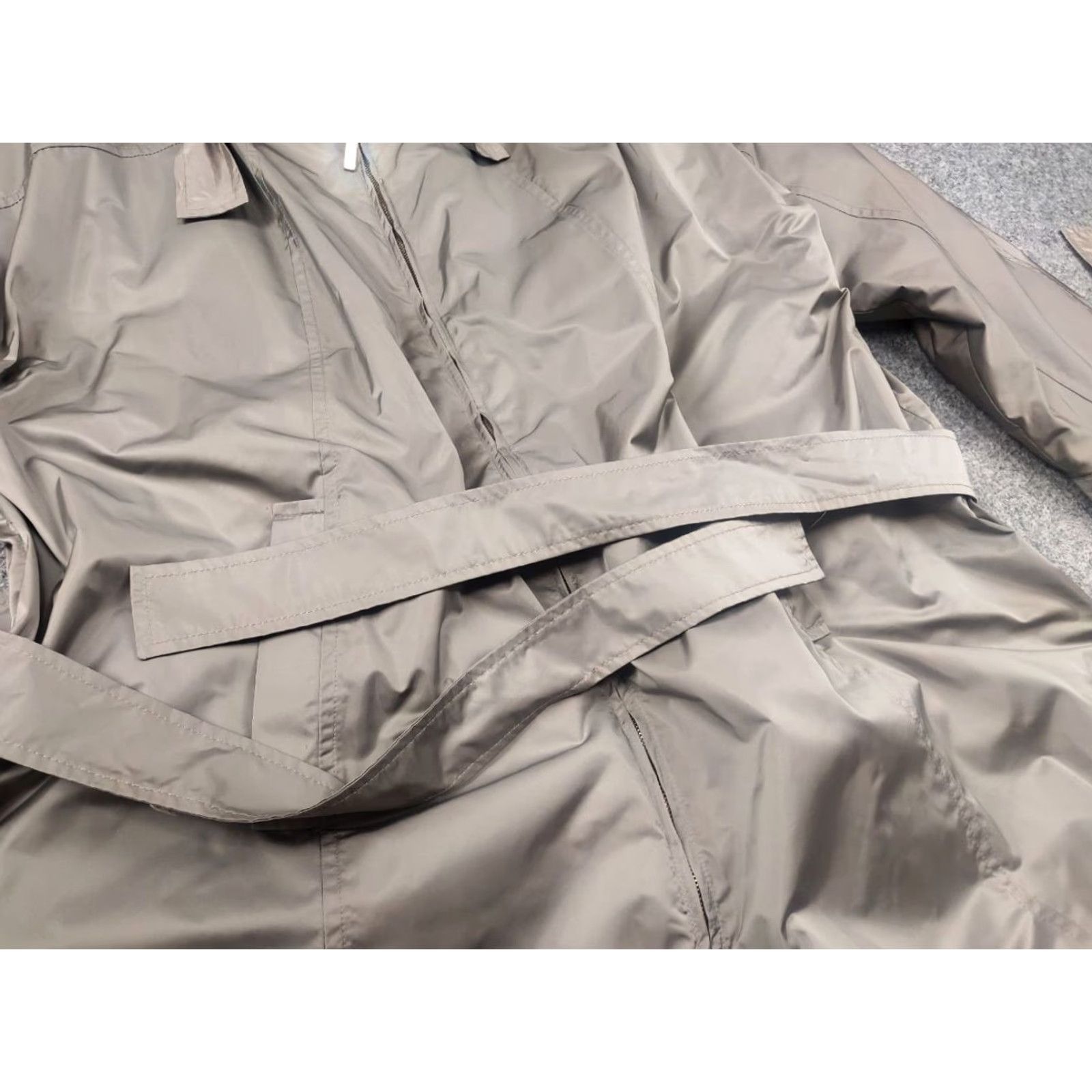 Marina Rinaldi Voyage Marina Rinaldi Premium Long Coat Hooded Jacket Designer Winter Lining Down Transformer Silver 2XL Women Size XXL / US 16-18 / IT 52-54 - 7 Thumbnail
