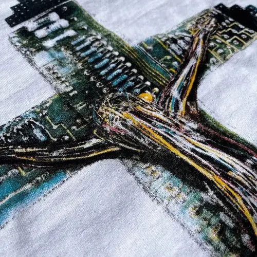 Japanese Brand Mayumi x natsu Streetwear White Tee Shirt Size US L / EU 52-54 / 3 - 6 Thumbnail