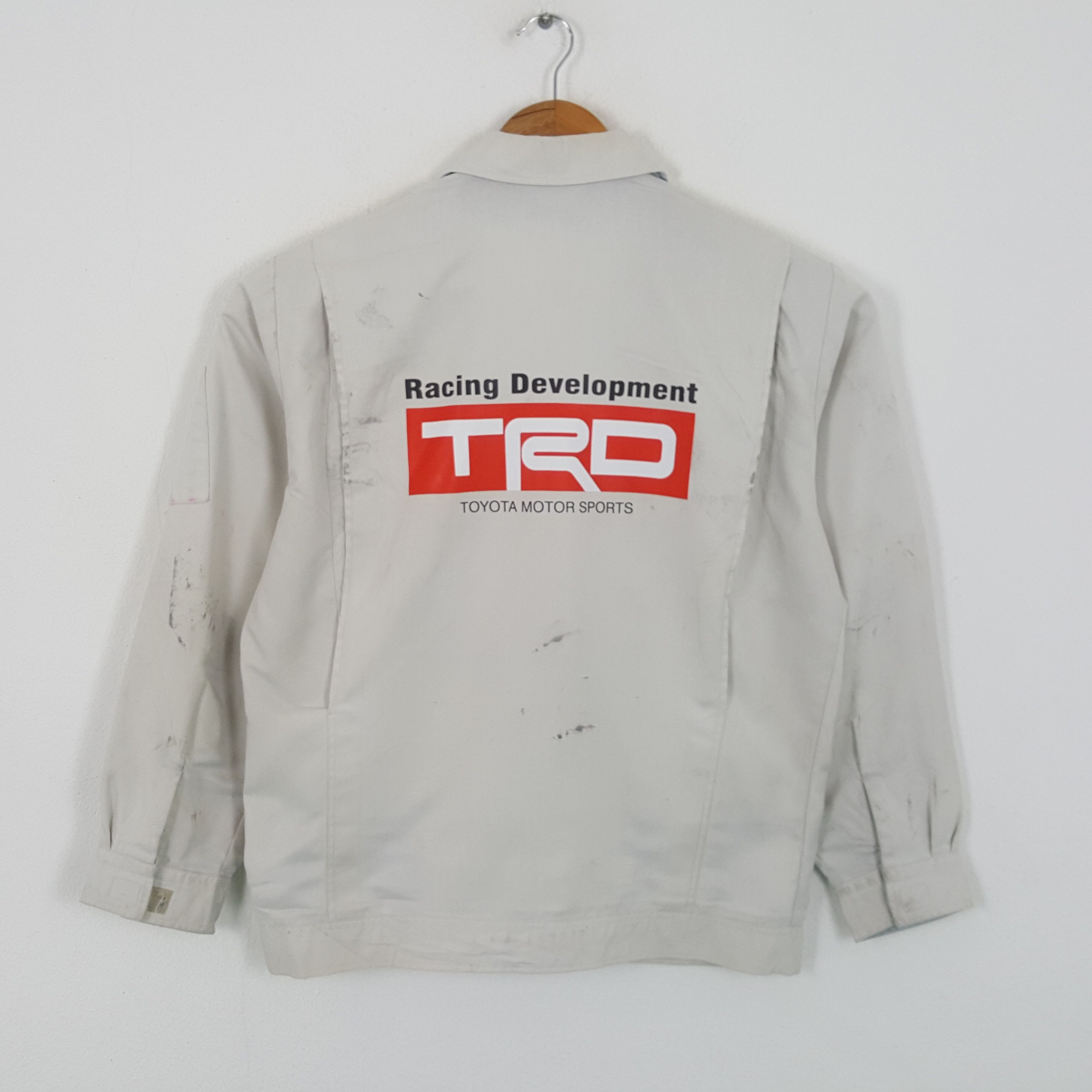 Japanese Brand × Vintage Vintage TRD TOYOTA MOTORSPOST Japanese Racing Custom Jacket Size US M / EU 48-50 / 2 - 1 Thumbnail
