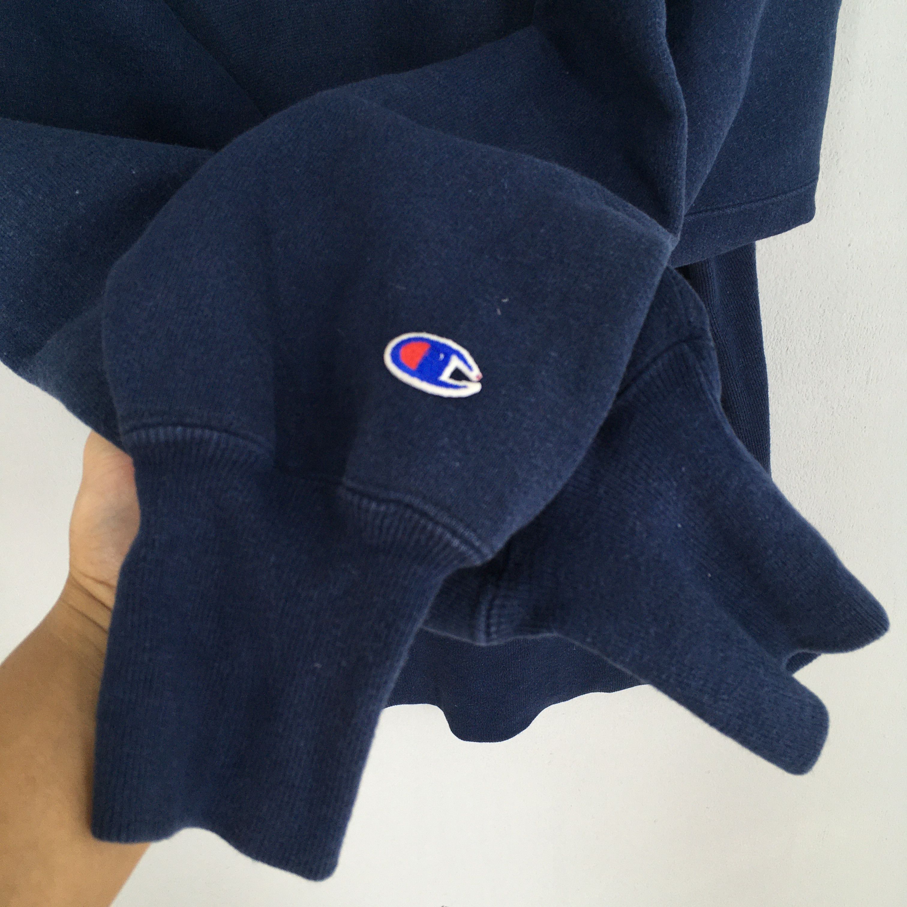 Champion × Vintage Vintage Champion Script Logo Reverse Weave Sweatshirt Large Size US L / EU 52-54 / 3 - 4 Thumbnail