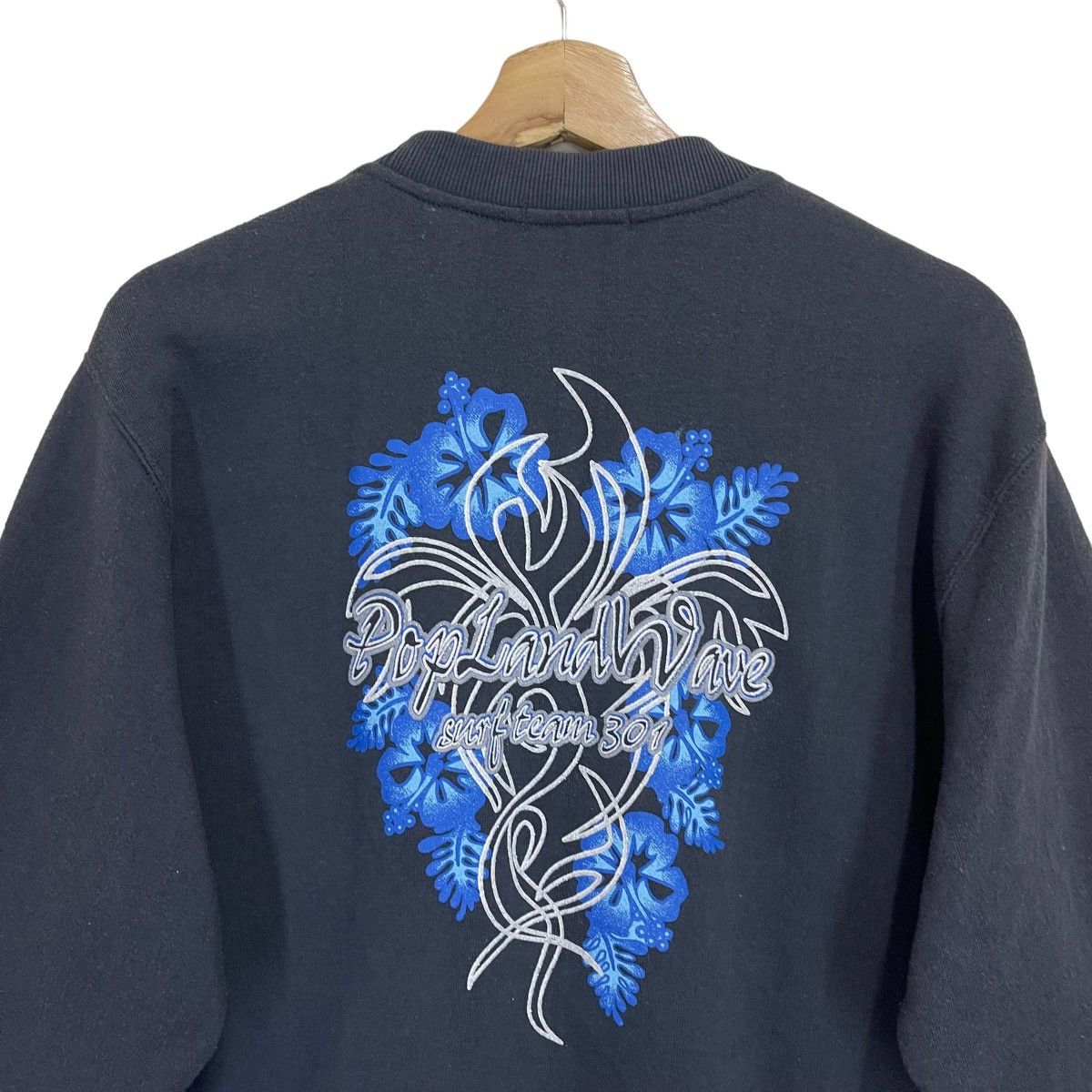 If Six Was Nine POP LAND WAVE SURF TEAM BIG LOGO SWEATSHIRT Size US M / EU 48-50 / 2 - 4 Thumbnail