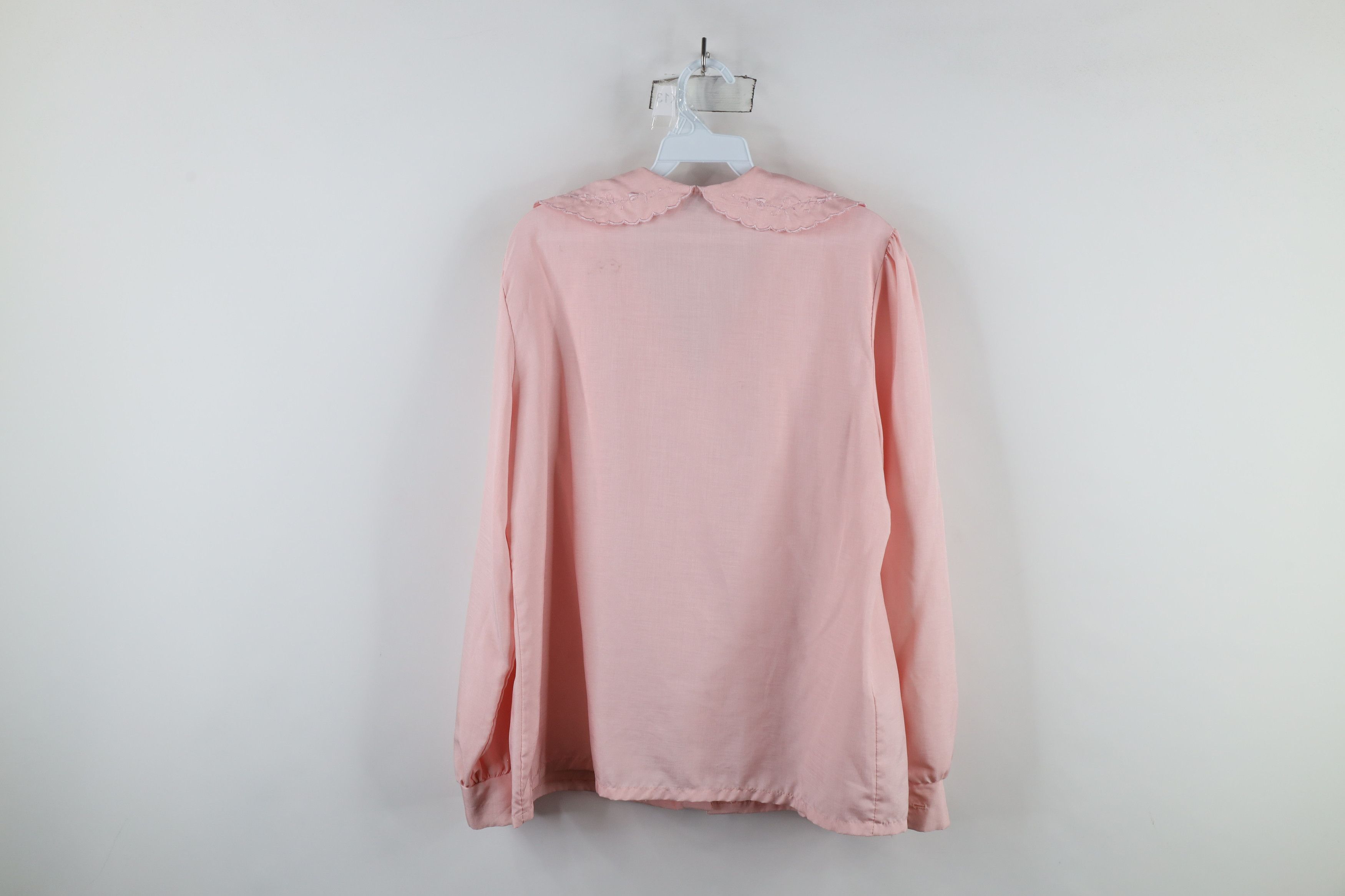 Vintage Vintage 90s Streetwear Fairy Flower Collared Button Shirt Size XXL / US 16-18 / IT 52-54 - 12 Thumbnail