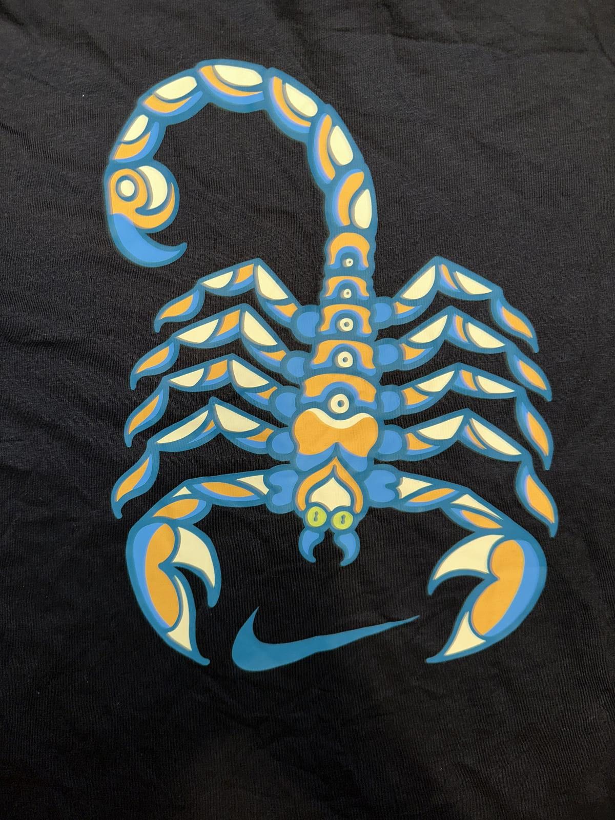 Nike Nike Men’s Skateboarding SB Blue/Gold Scorpions Black T-Shirt Size US M / EU 48-50 / 2 - 7 Thumbnail