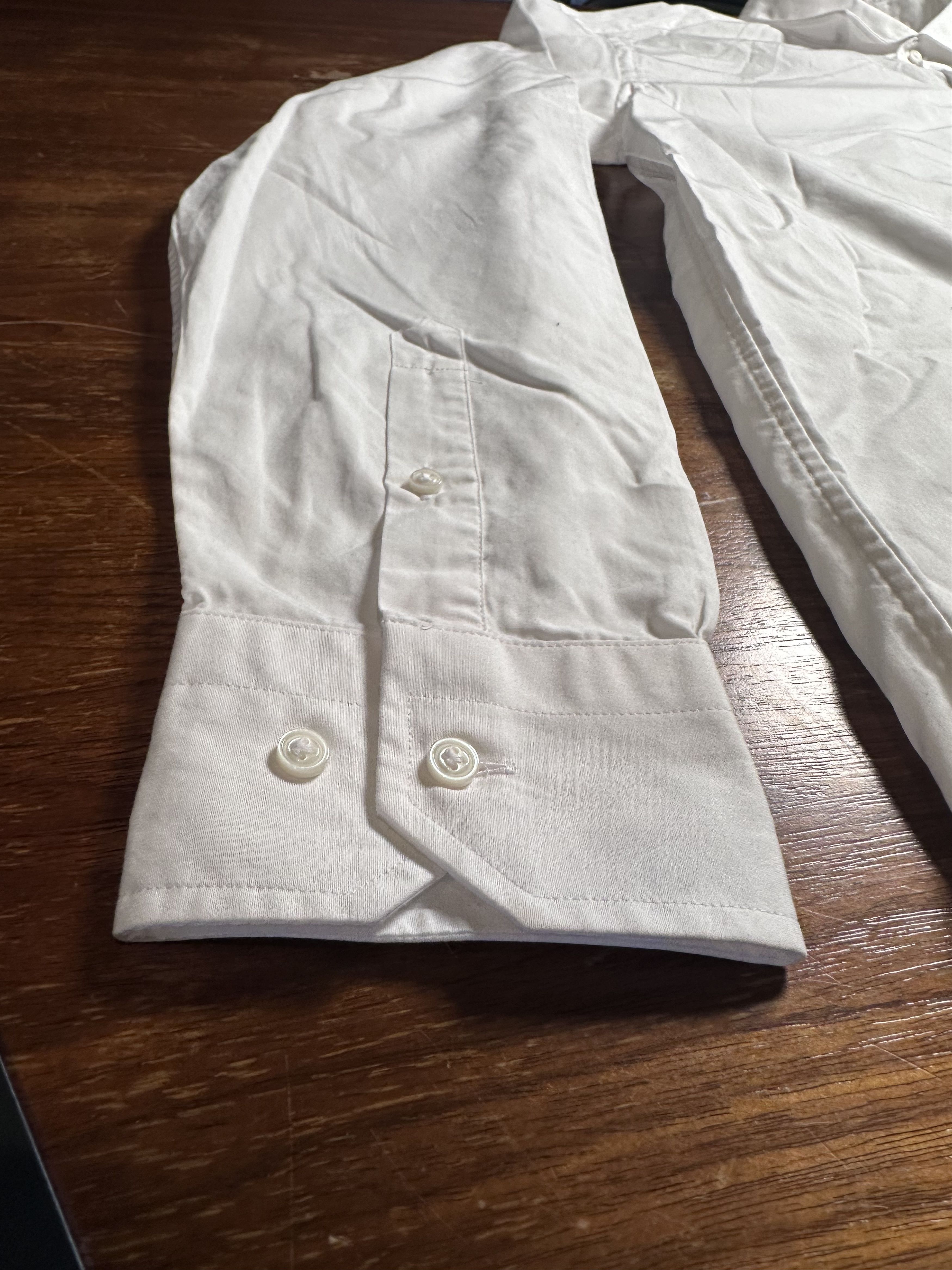 Other Gutteridge Dal 1878 White Cotton Dress Shirt Size 18/45 Size US XL / EU 56 / 4 - 3 Thumbnail