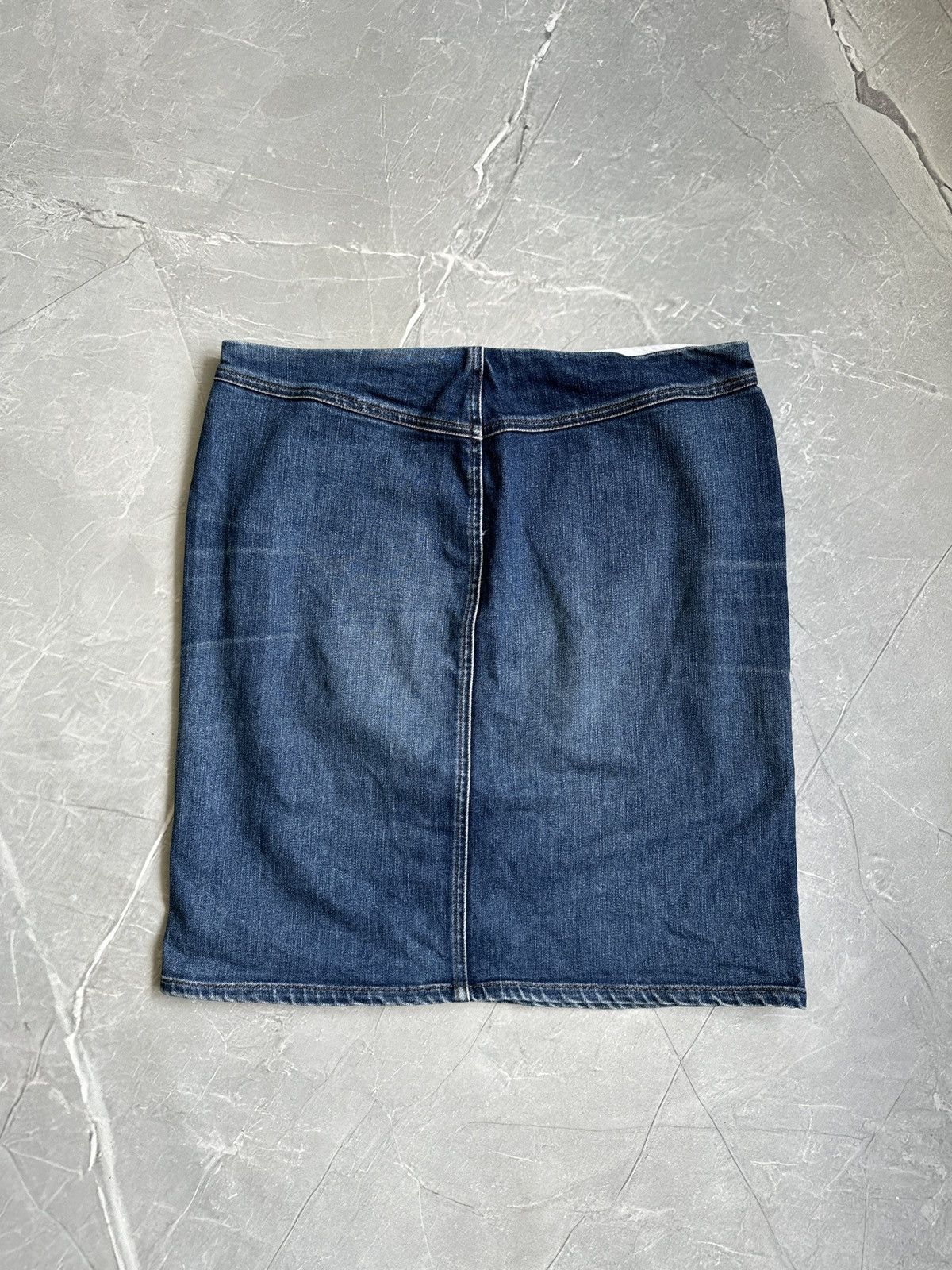 Diesel Vintage Diesel Low Waist Midi Skirt Denim Size 30" / US 8 / IT 44 - 3 Thumbnail