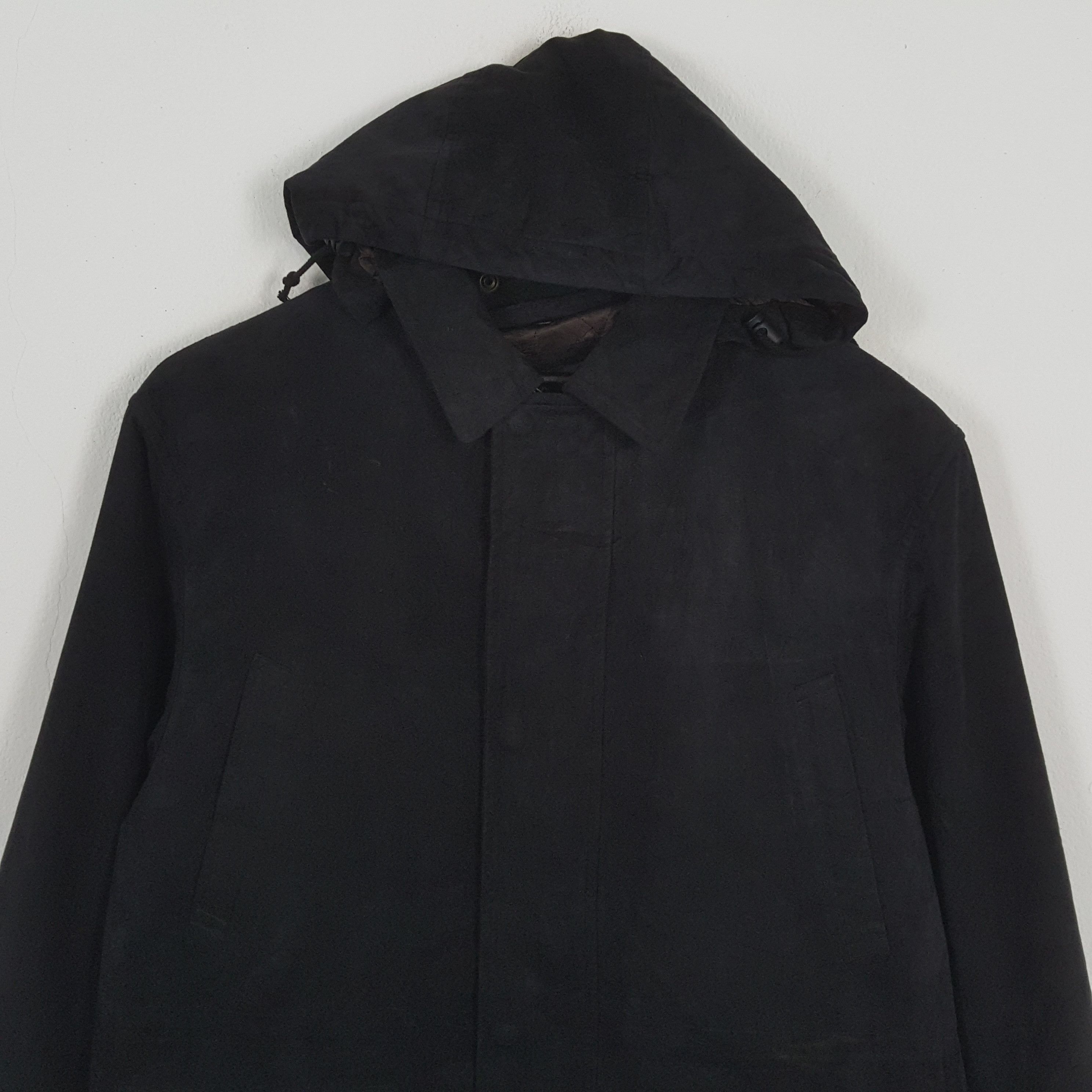 Vintage YVES SAINT LAURENT Winter Fashion Style Hoodie Jacket Size US M / EU 48-50 / 2 - 2 Thumbnail