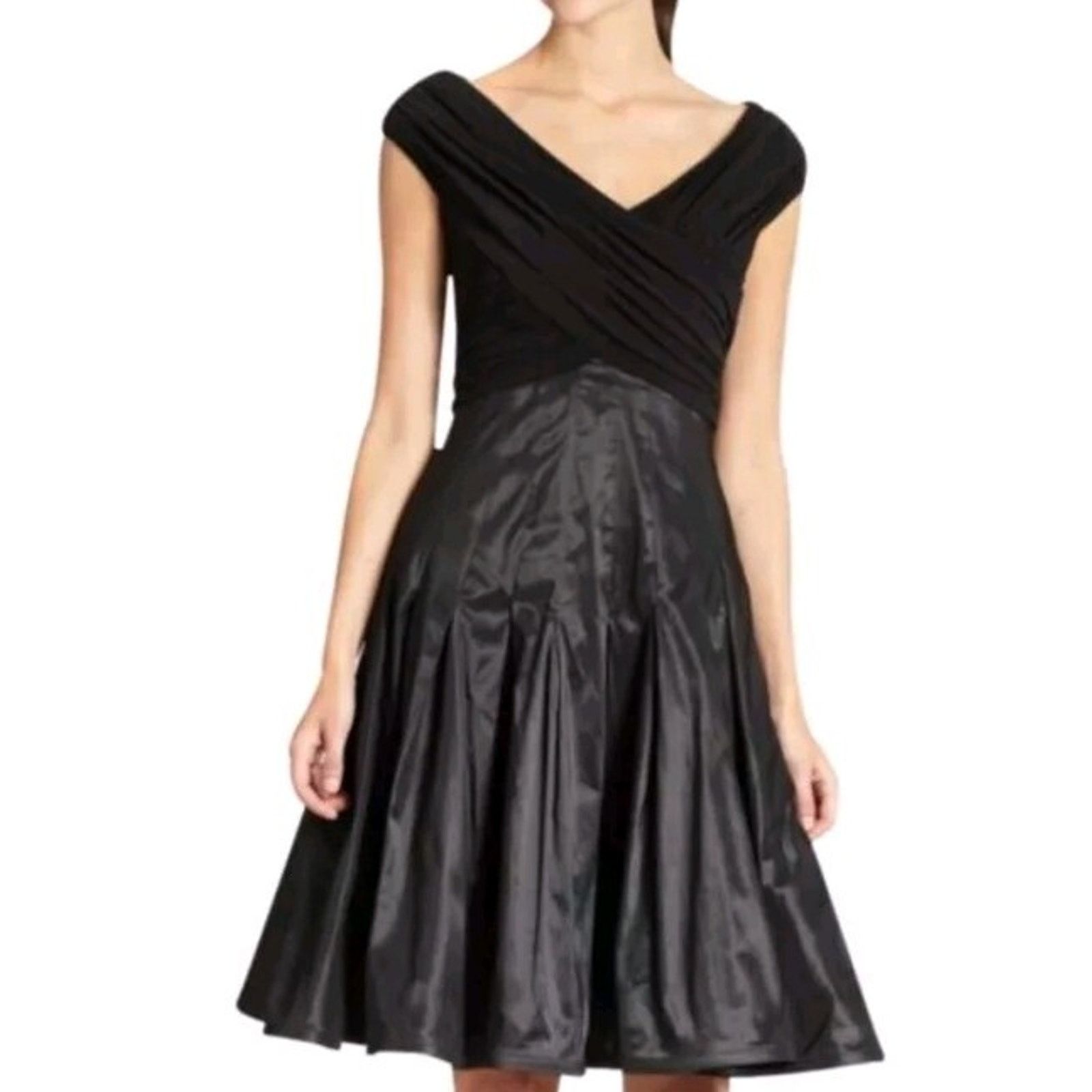 Tadashi Shoji Tadashi Shoji prom Pleated Tafet Skirt Formal Size 4 A000495 Size S / US 4 / IT 40 - 2 Thumbnail
