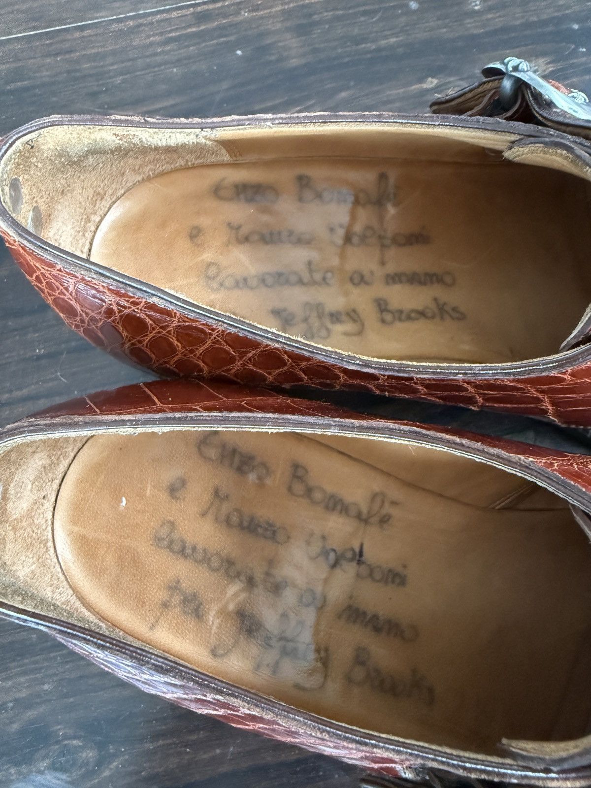 Chrome Hearts Chrome Hearts X John Lobb crocodile monk strap loafers Size US 9 / EU 42 - 7 Thumbnail